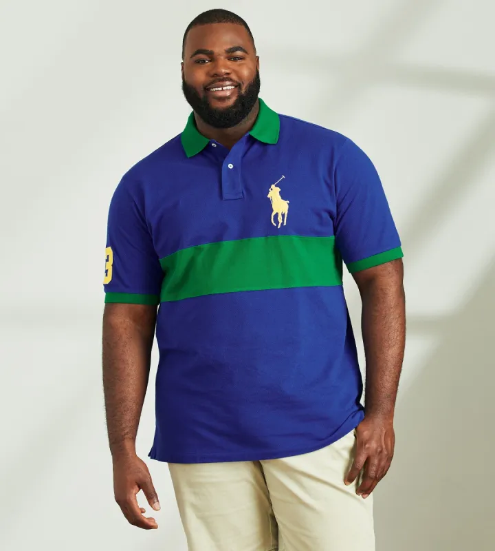 Big Pony Mesh Polo sold by Mr. Big and Tall