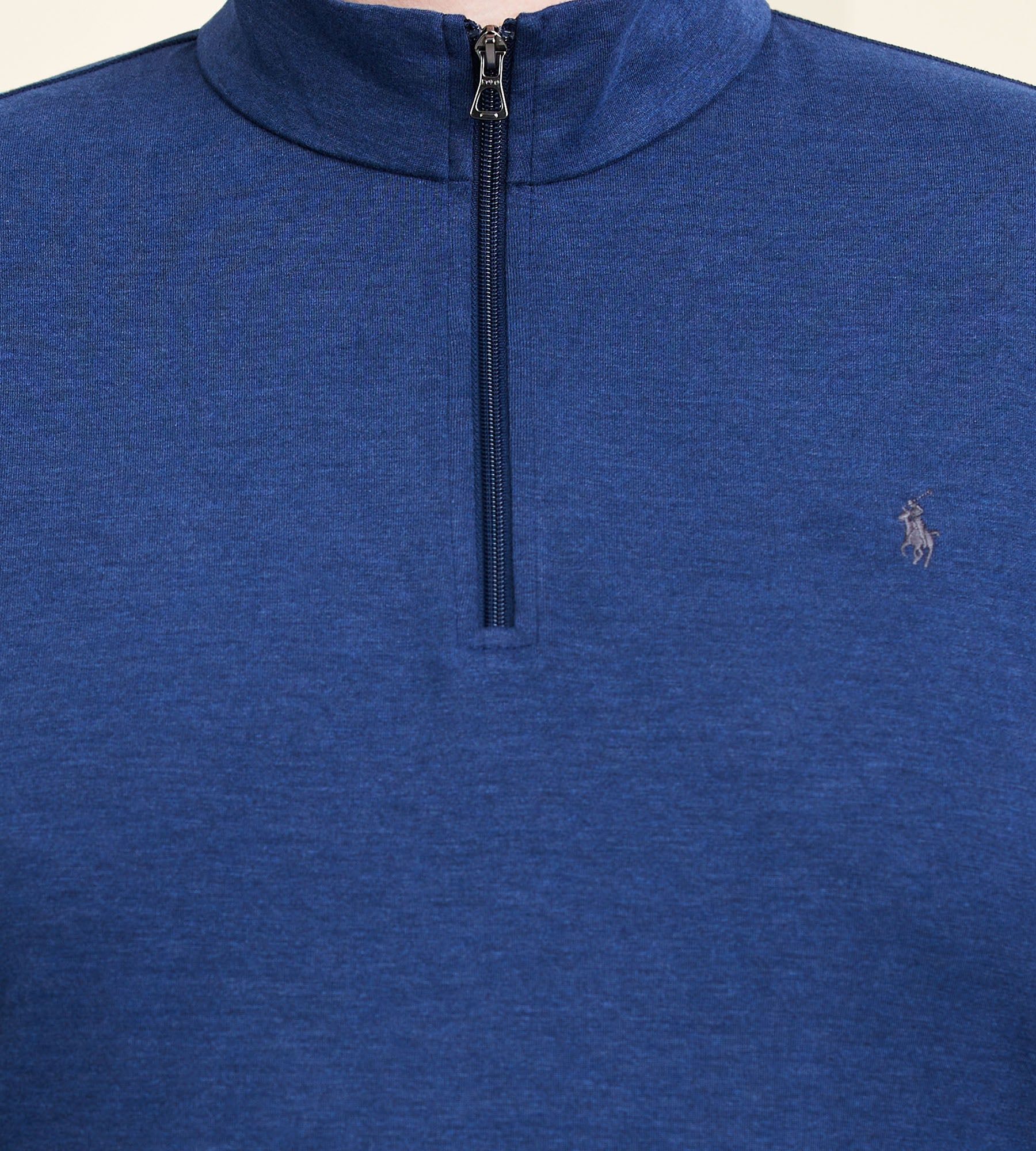 Luxury Jersey Quarter-Zip Pullover sold by Mr. Big and Tall product image thumbnail 2