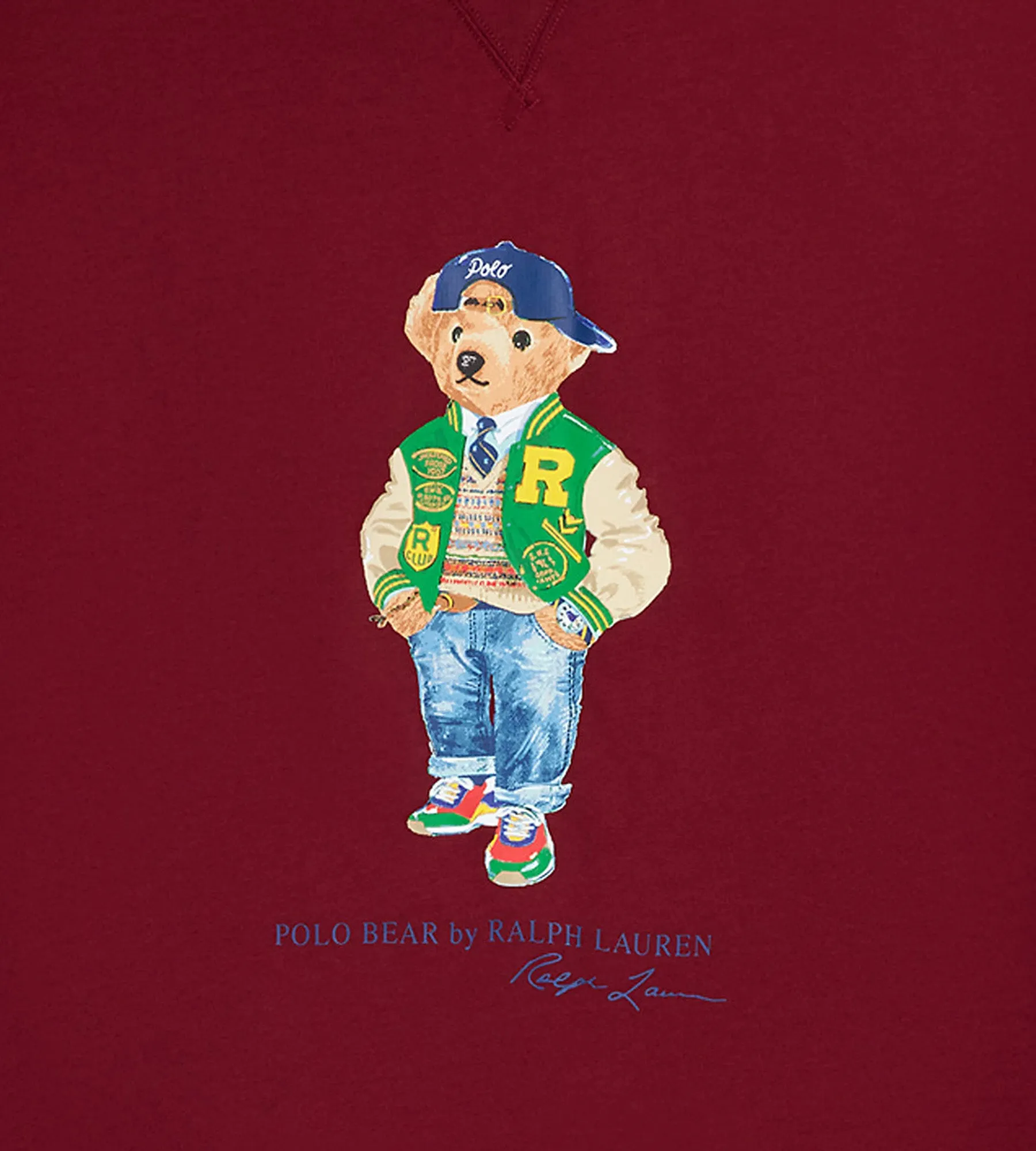 Varsity Bear Crewneck sold by Mr. Big and Tall product image thumbnail 2