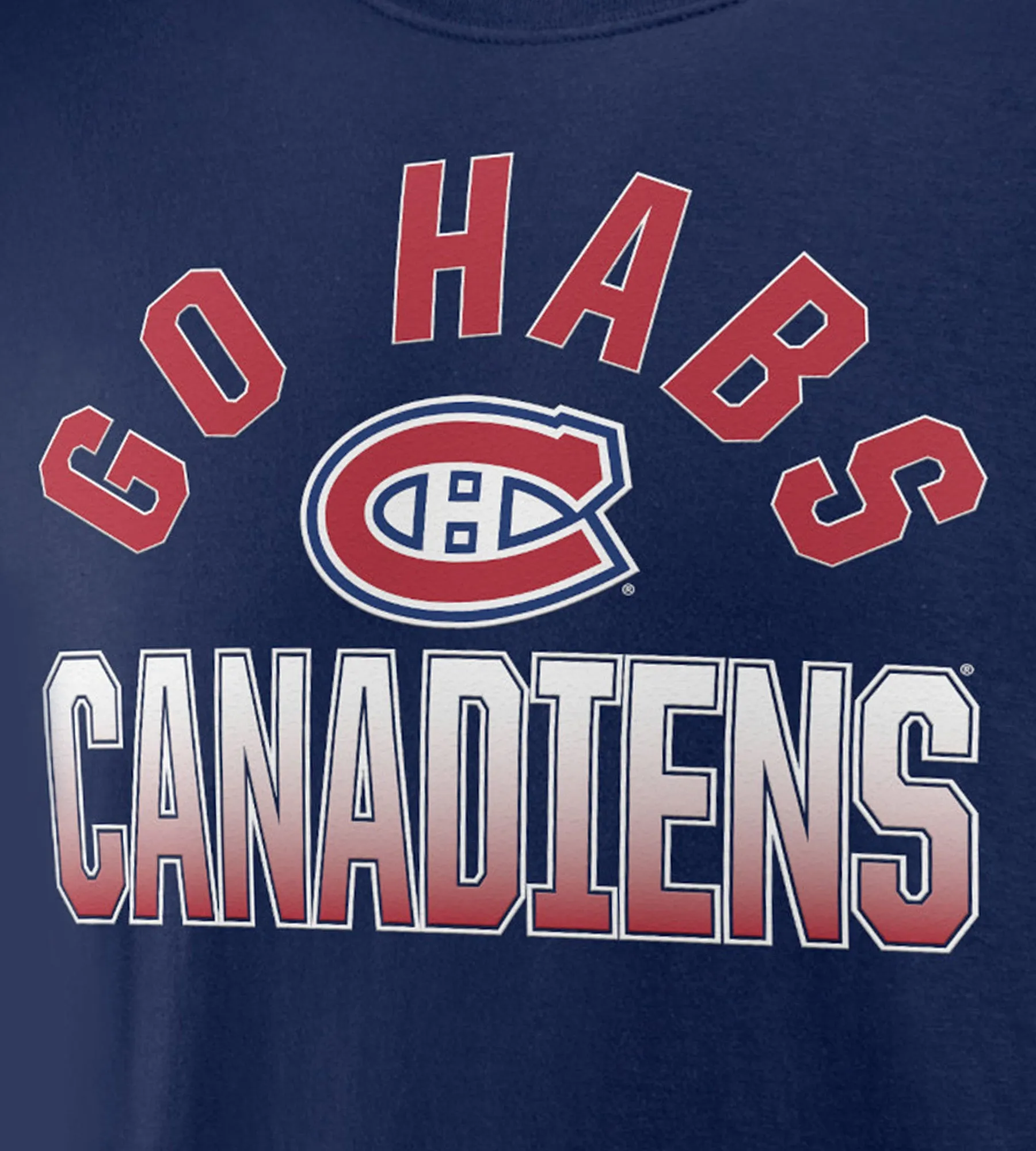 Canadiens NHL Graphic Tee sold by Mr. Big and Tall product image thumbnail 2