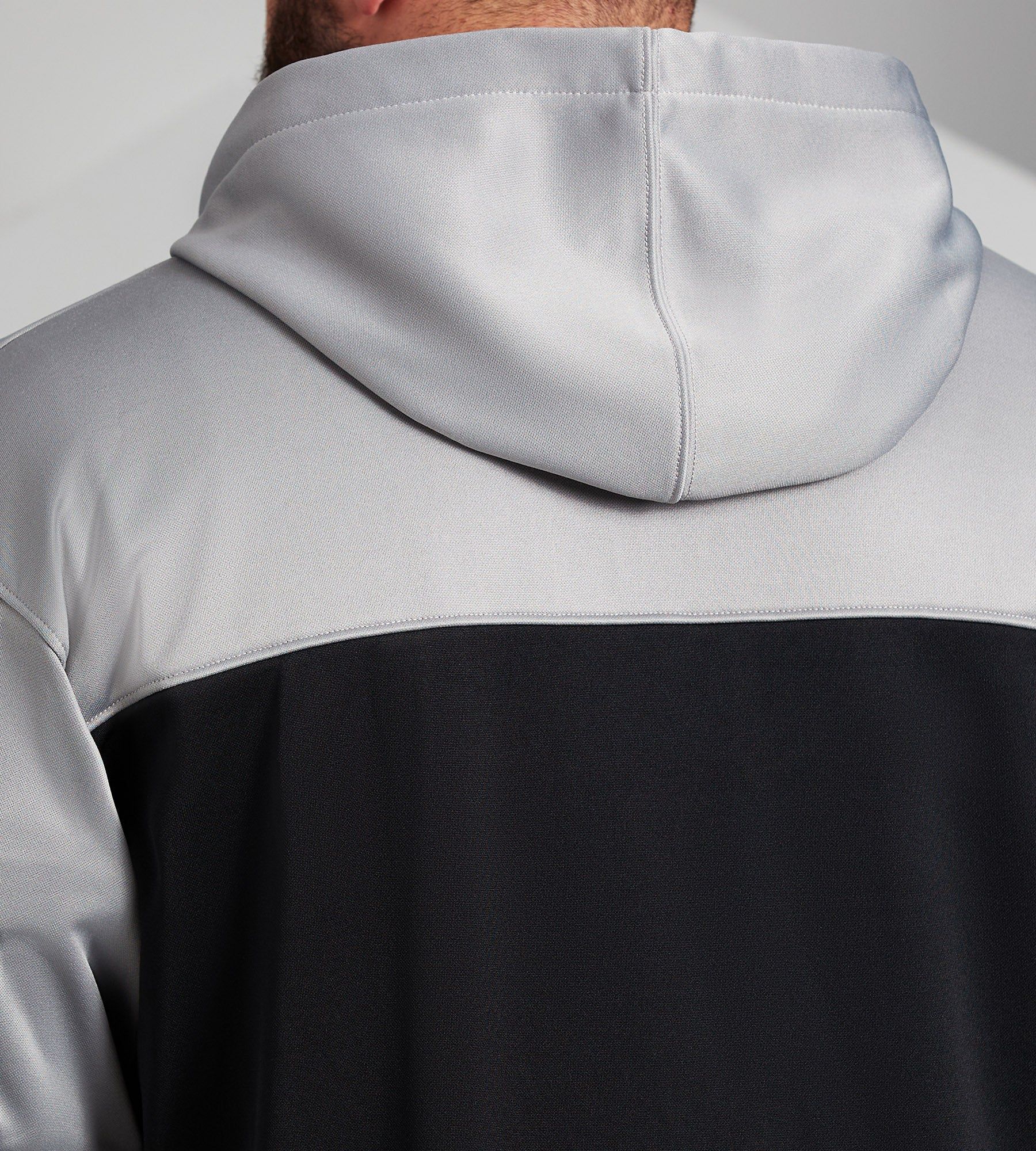 Colour-Block Hoodie sold by Mr. Big and Tall product image thumbnail 4