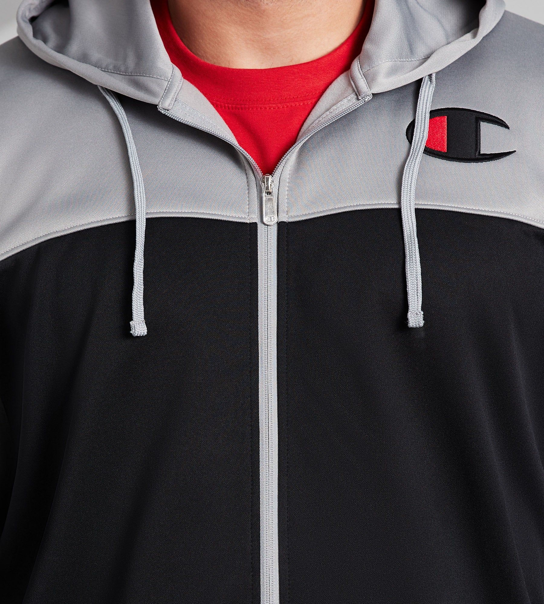 Colour-Block Hoodie sold by Mr. Big and Tall product image thumbnail 3