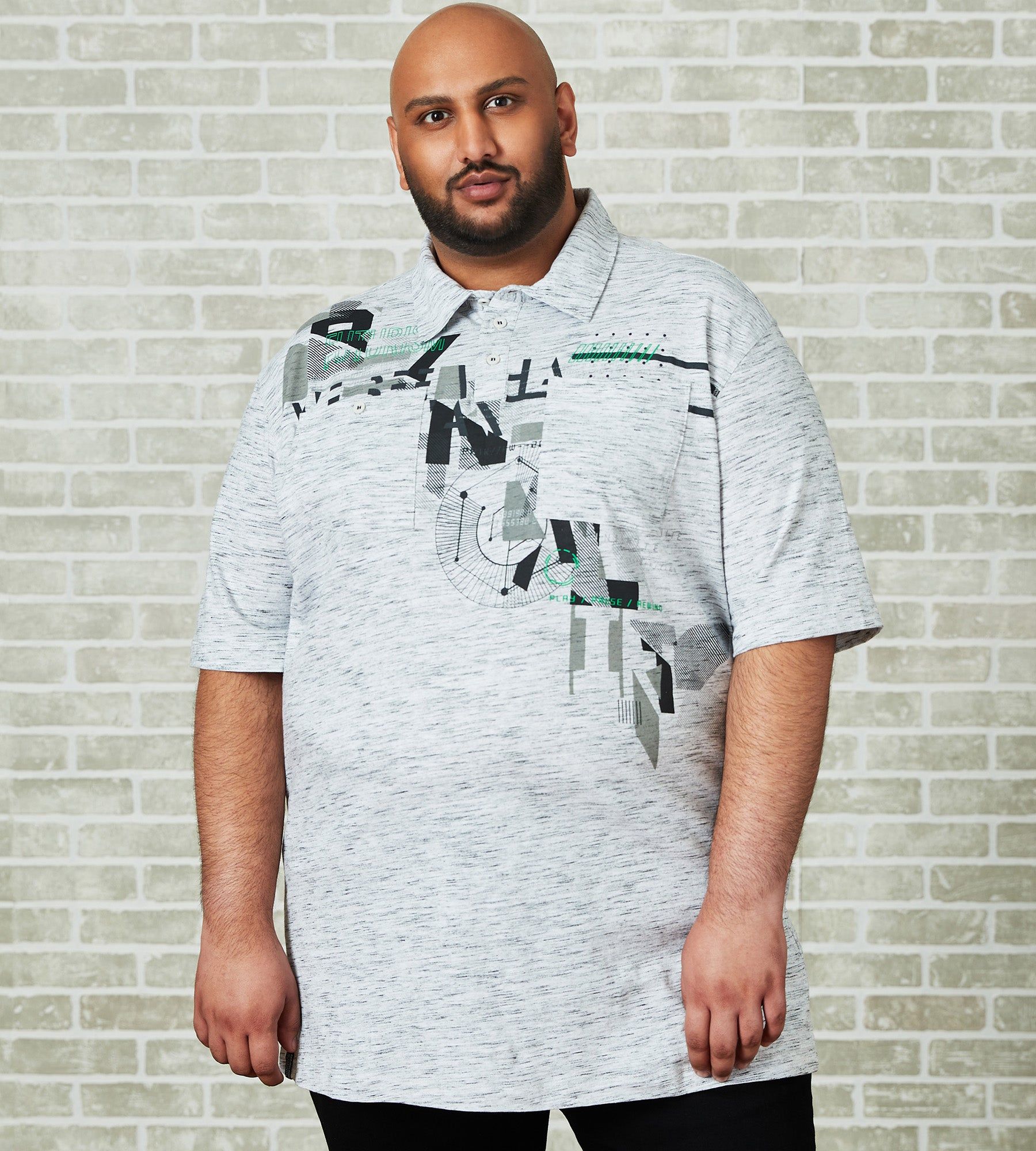 Graphic Polo Shirt sold by Mr. Big and Tall product image thumbnail 9