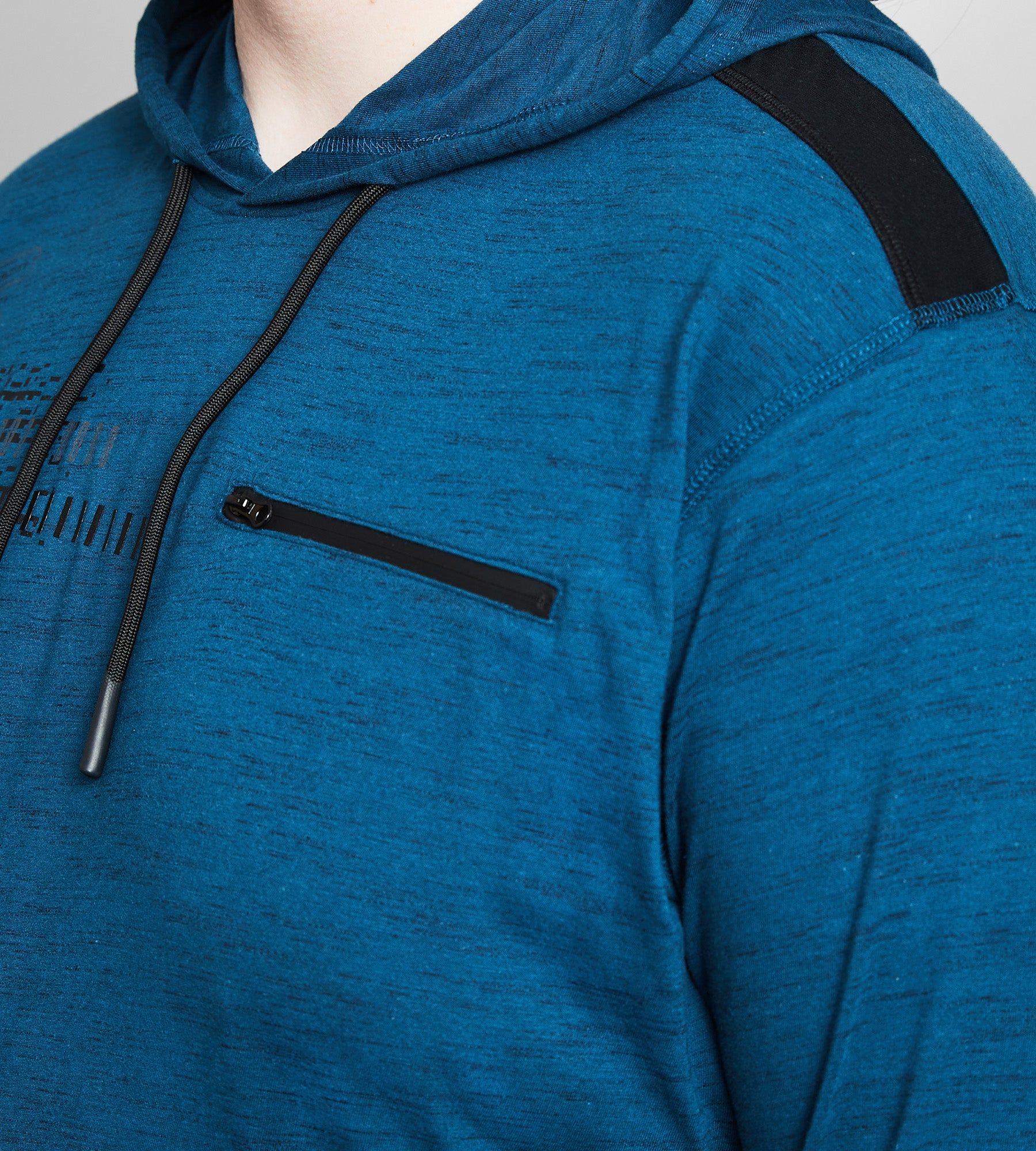 Long Sleeve Hooded Graphic Tee sold by Mr. Big and Tall product image thumbnail 3