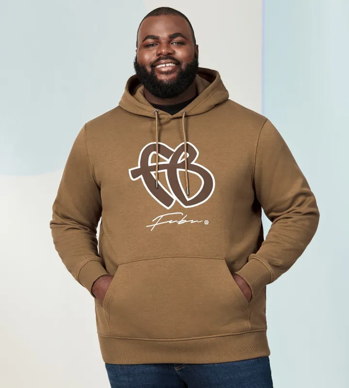 Big Logo Hoodie sold by Mr. Big and Tall