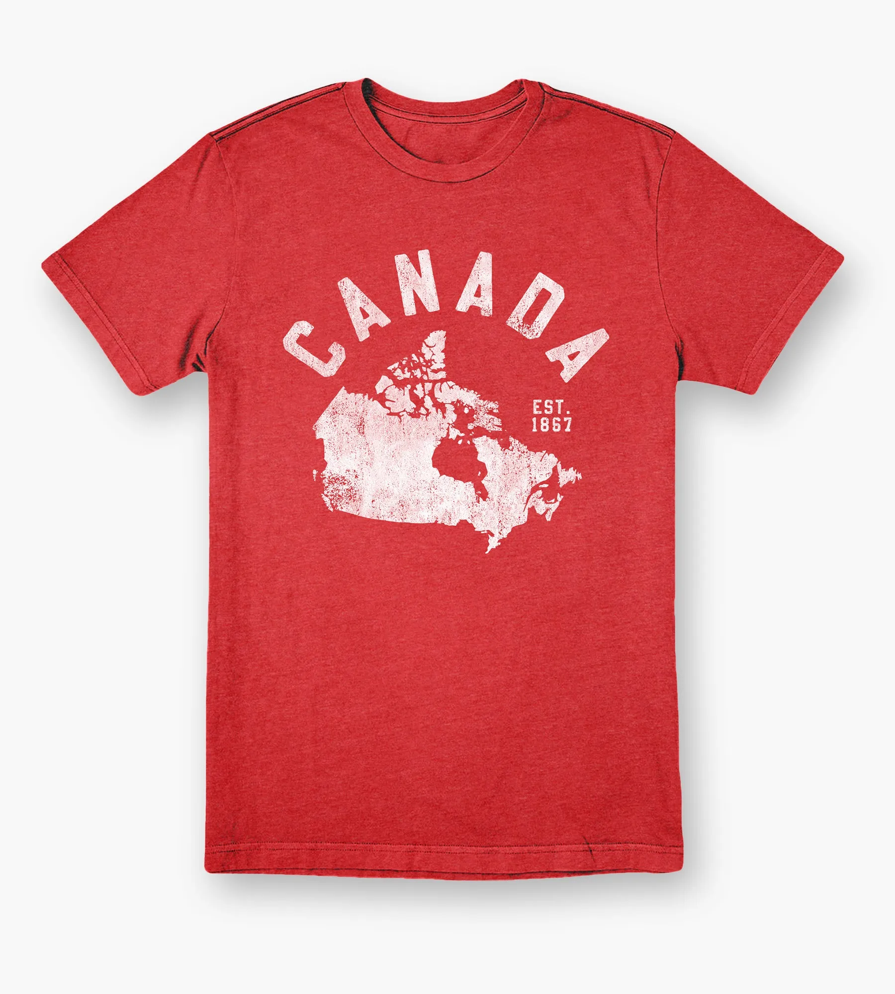 Canada Map Graphic Tee sold by Mr. Big and Tall