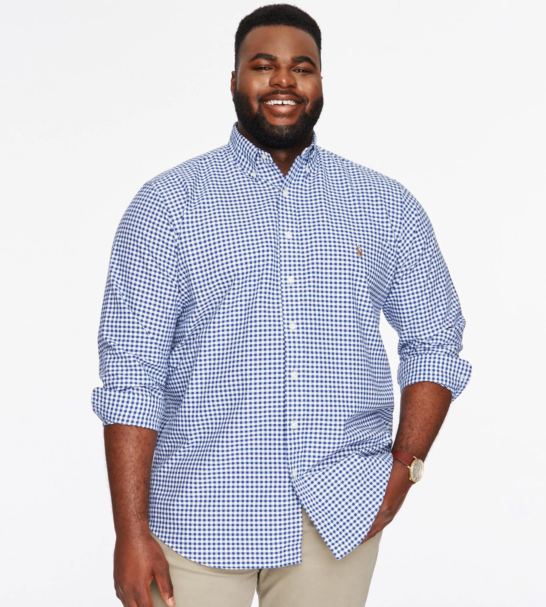 Oxford Long Sleeve Casual Shirt sold by Mr. Big and Tall