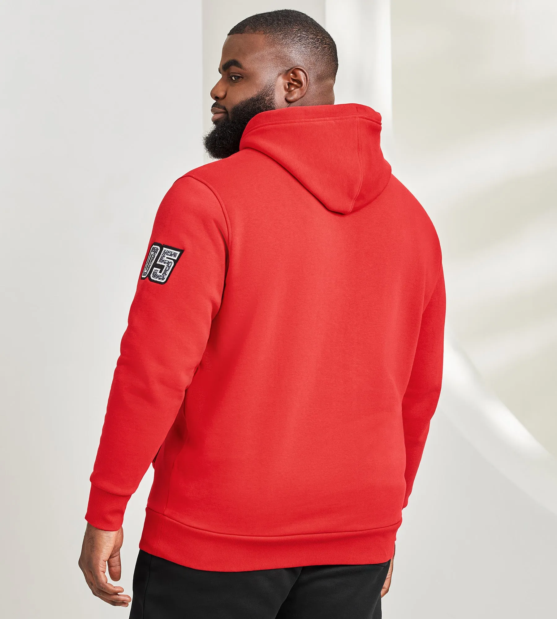 Varsity Logo Print Hoodie sold by Mr. Big and Tall product image thumbnail 5