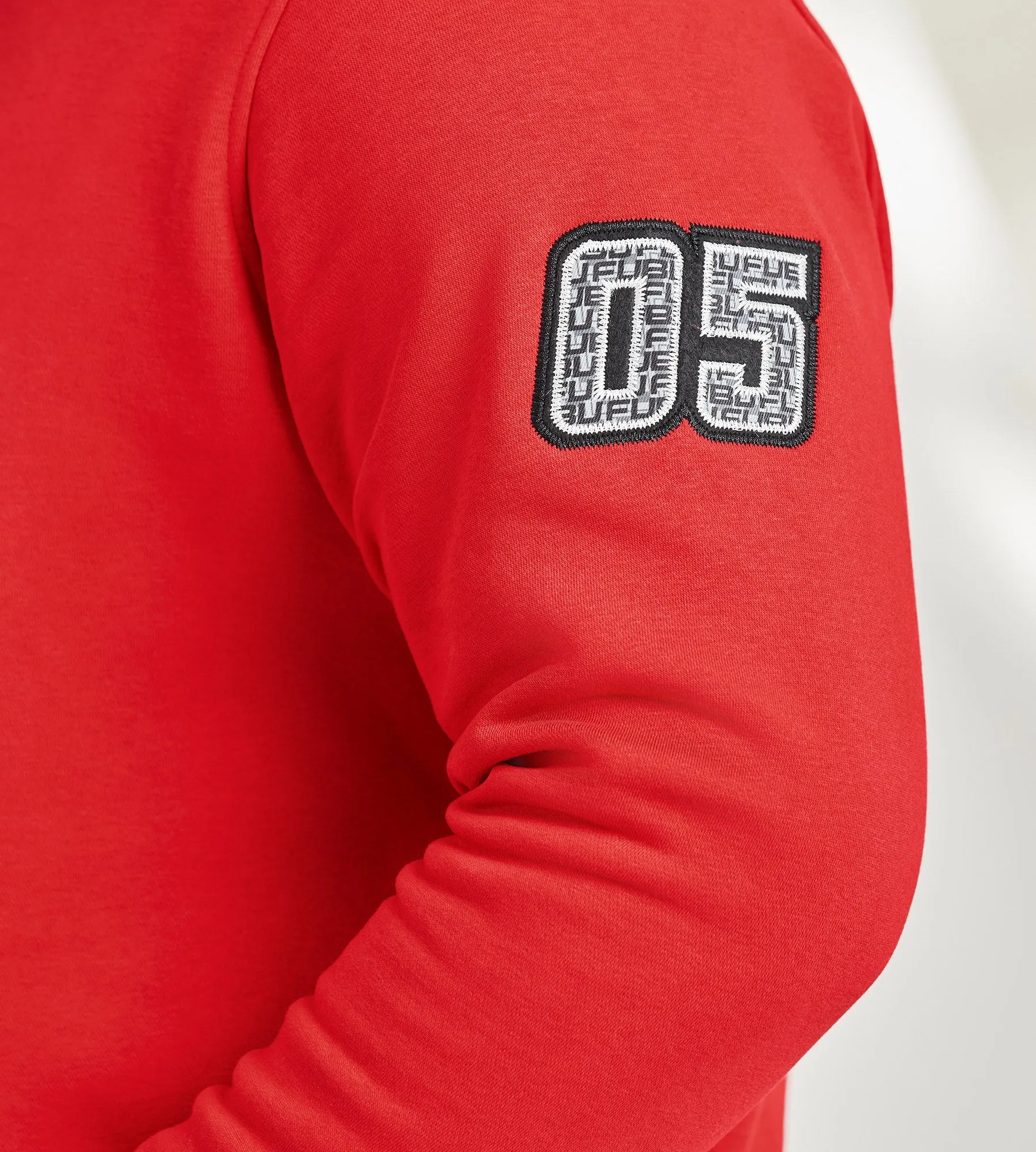 Varsity Logo Print Hoodie sold by Mr. Big and Tall product image thumbnail 4