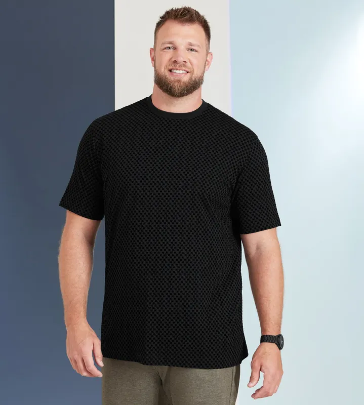 Flocking Tee sold by Mr. Big and Tall