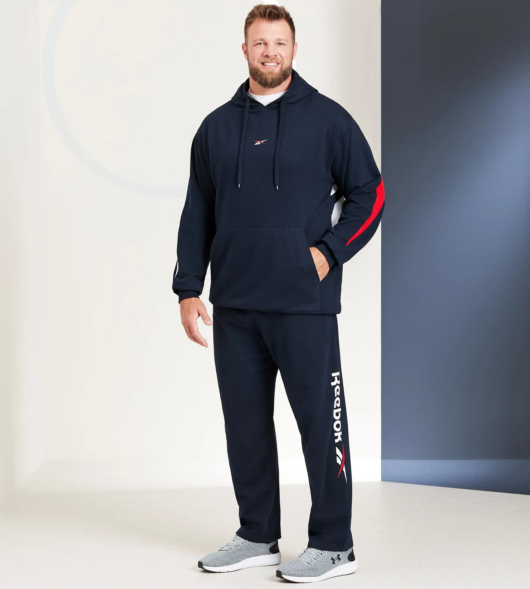 Contrast Back Pullover Hoodie sold by Mr. Big and Tall product image thumbnail 4