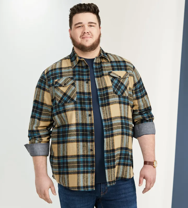 Plaid Flannel Shirt sold by Mr. Big and Tall