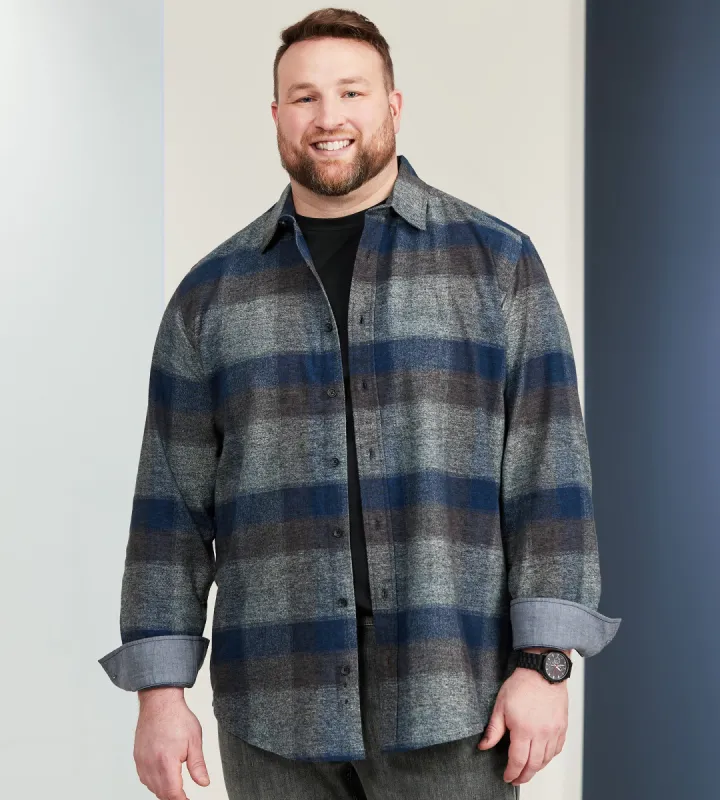 Plaid Flannel Shirt sold by Mr. Big and Tall