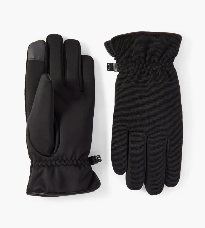 Cinched Wrist Fabric Gloves sold by Mr. Big and Tall