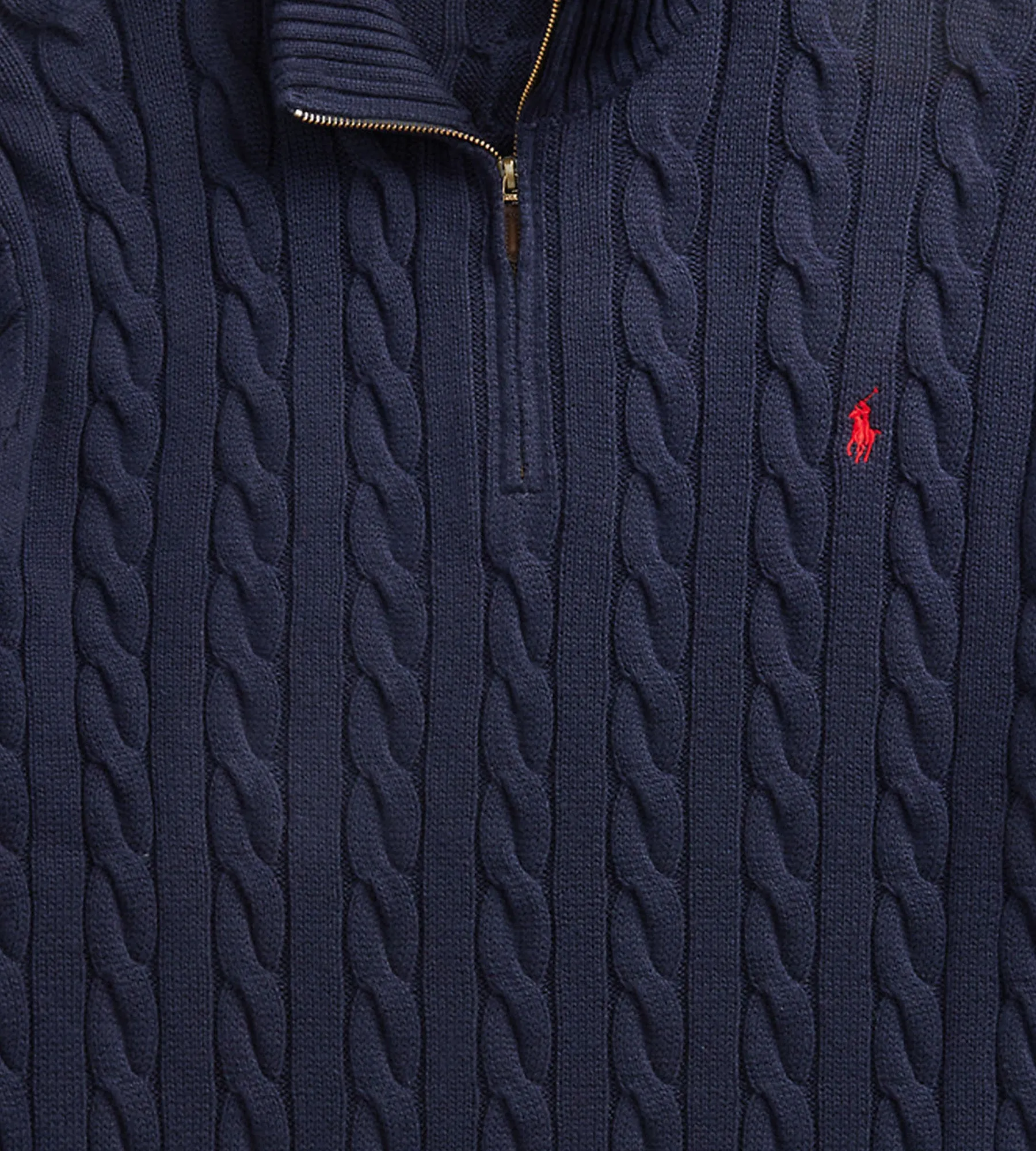 Cable 1/4 Zip Sweater sold by Mr. Big and Tall product image thumbnail 2