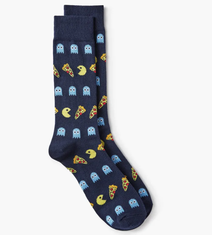 Pac Man Pizza Socks sold by Mr. Big and Tall