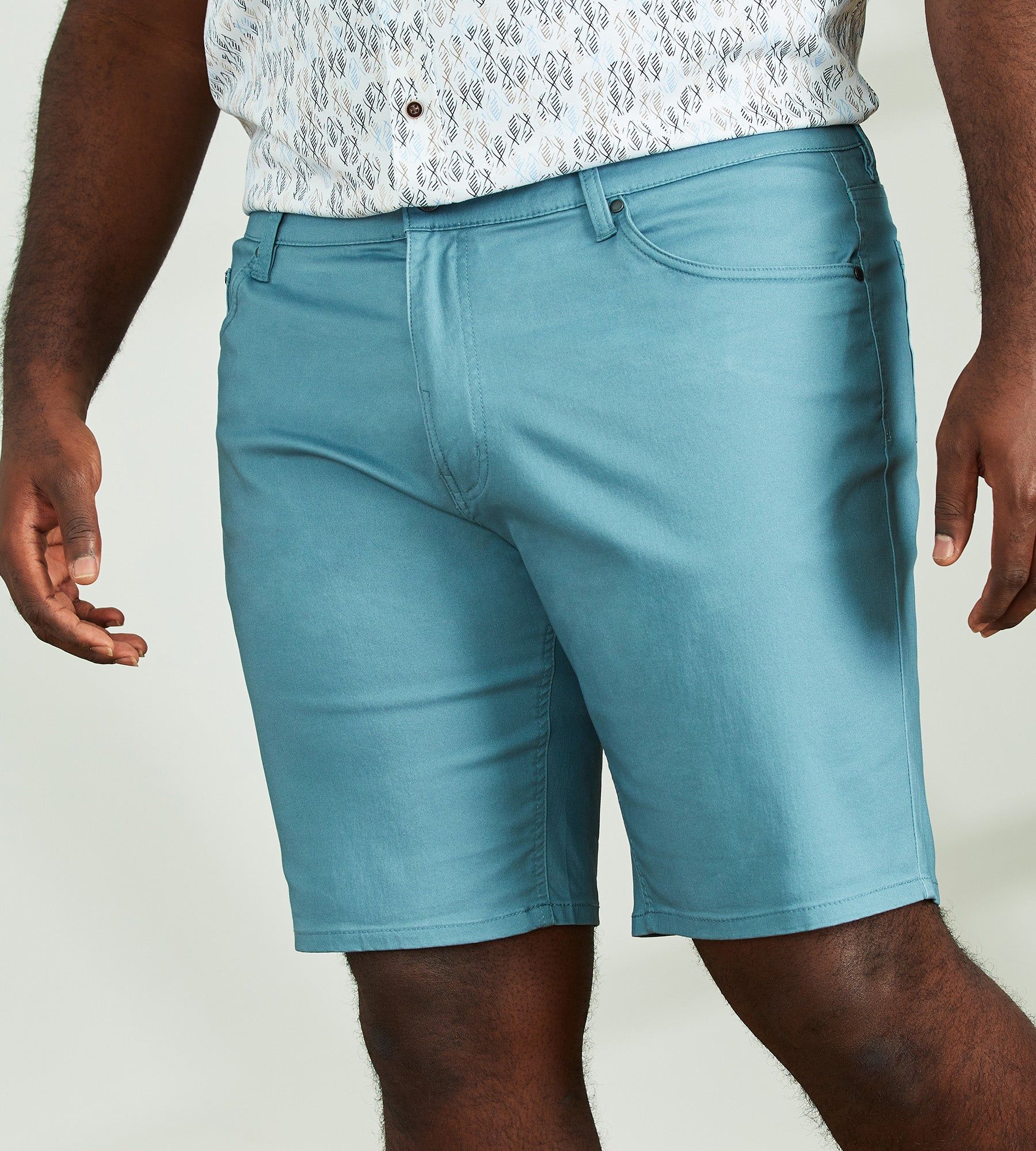 Five-Pocket Twill Shorts sold by Mr. Big and Tall product image thumbnail 7