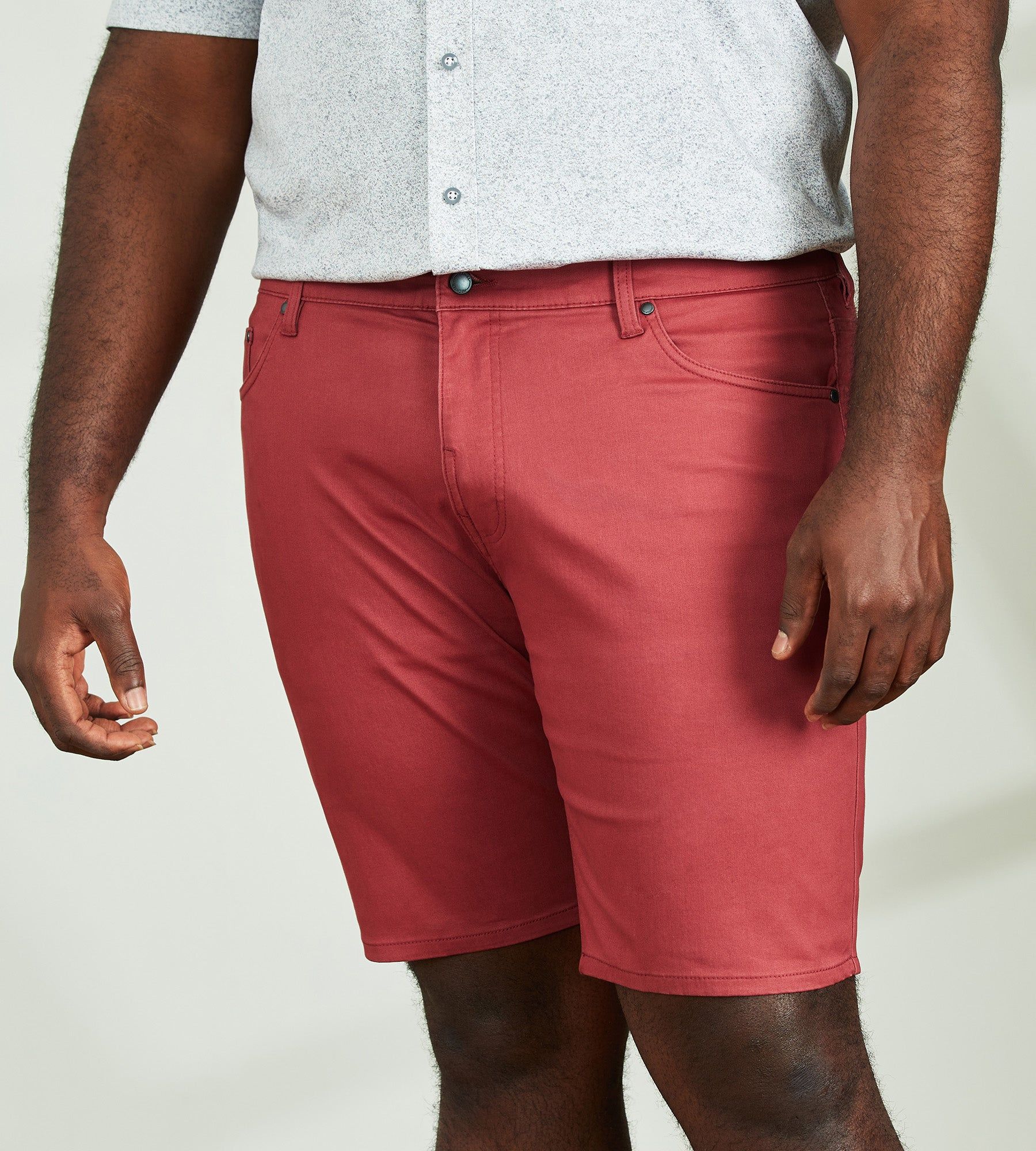 Five-Pocket Twill Shorts sold by Mr. Big and Tall product image thumbnail 4