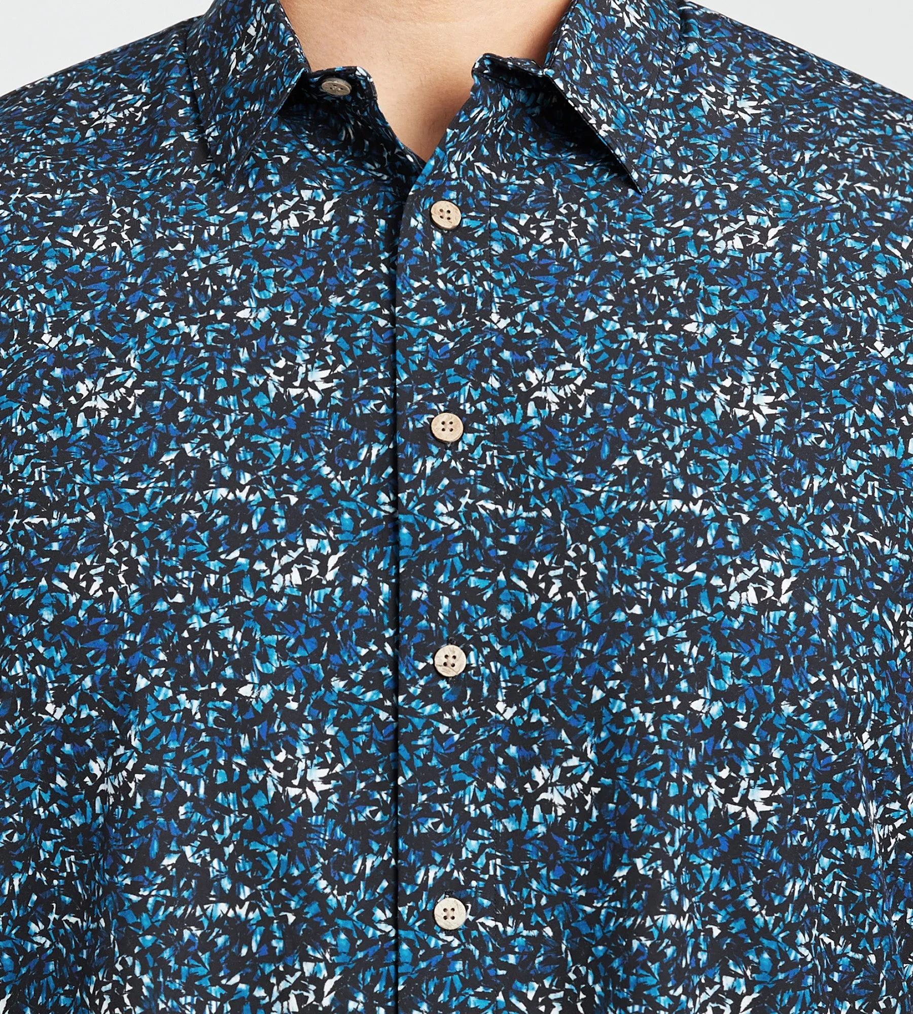 Allover Abstract Print Sport Shirt sold by Mr. Big and Tall product image thumbnail 2