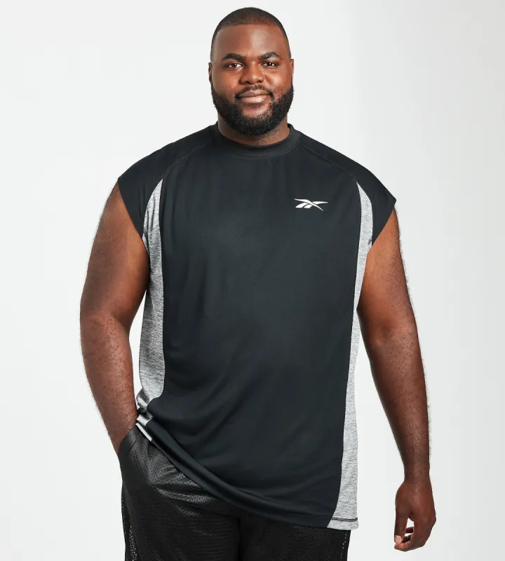 Muscle Tee With Contrast Sides made by Reebok