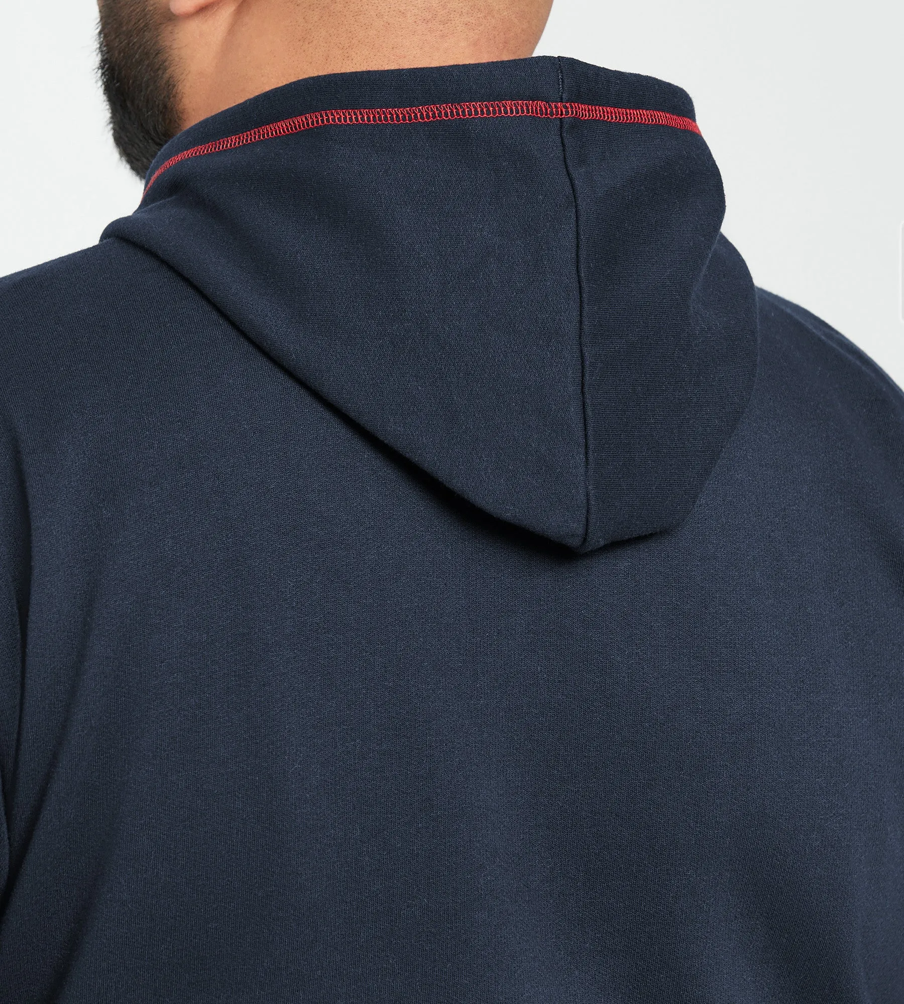 Colour Block Full Zip Hoodie sold by Mr. Big and Tall product image thumbnail 5