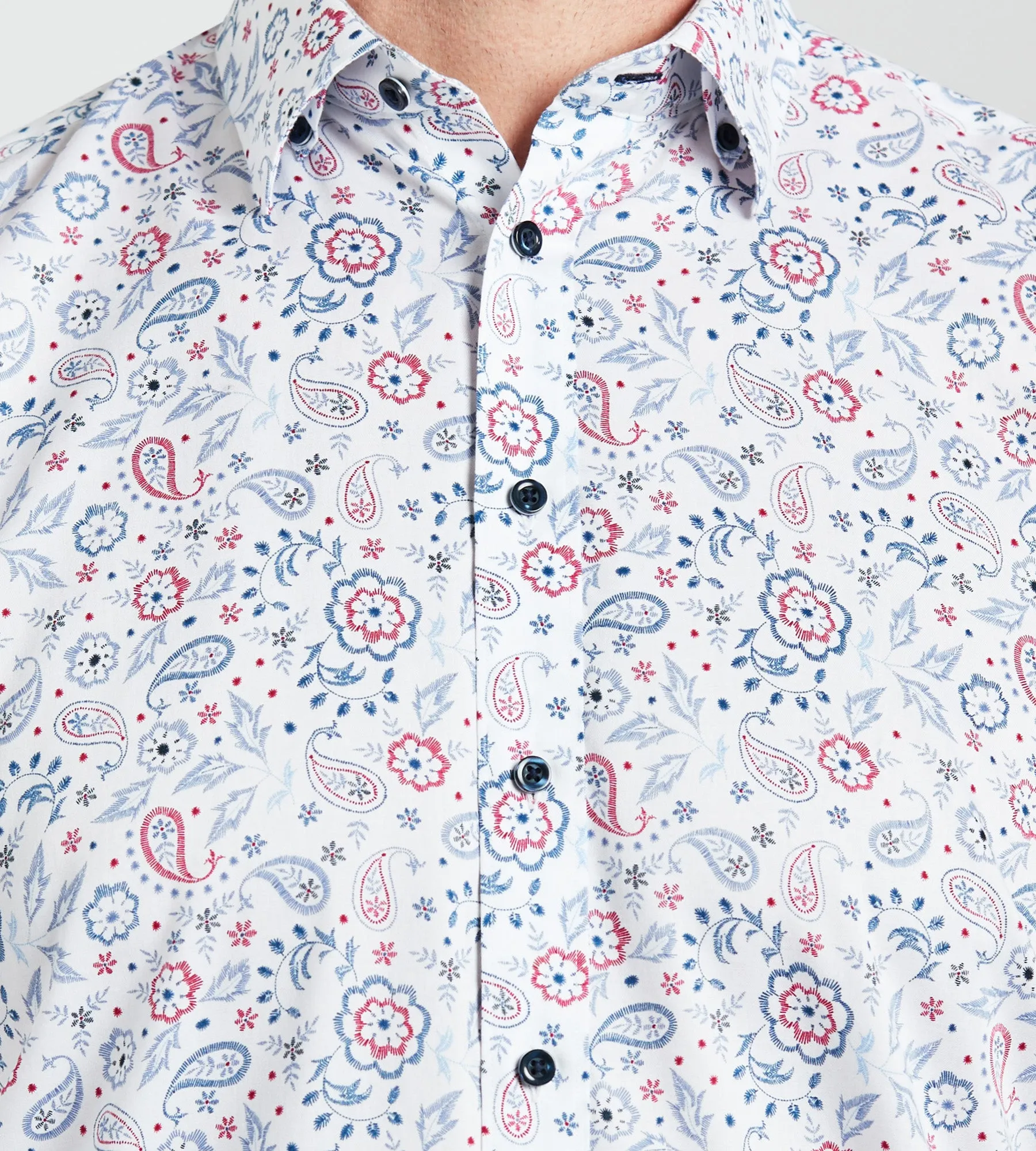 Non Iron Paisley Shirt sold by Mr. Big and Tall product image thumbnail 2