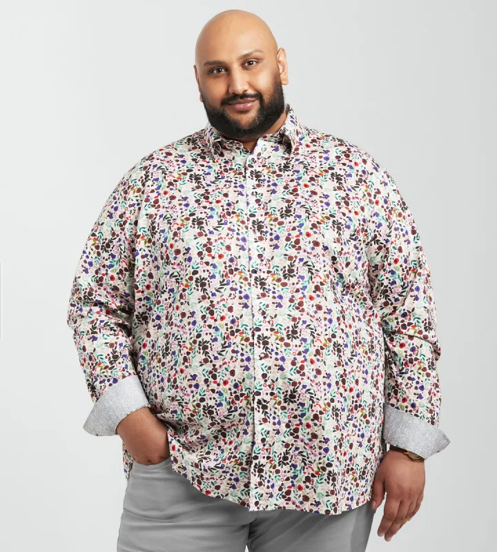 Non Iron Floral Print Shirt sold by Mr. Big and Tall