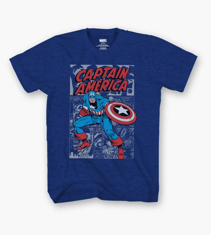Captain America Tee sold by Mr. Big and Tall