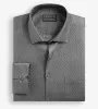 Classic Fit Non-Iron Printed Sateen Dress Shirt sold by Mr. Big and Tall