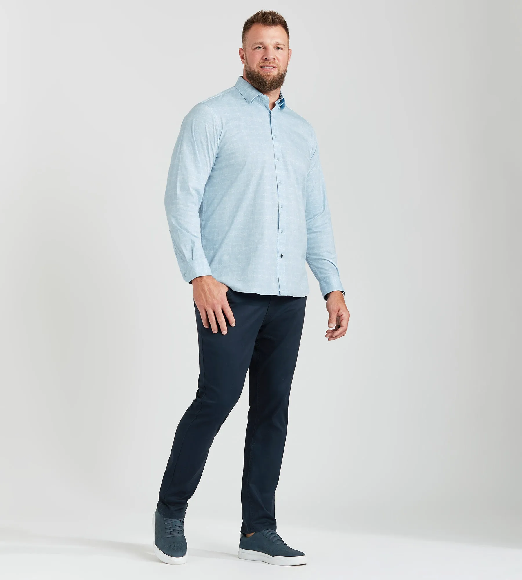 Texture Print Casual Shirt sold by Mr. Big and Tall product image thumbnail 2