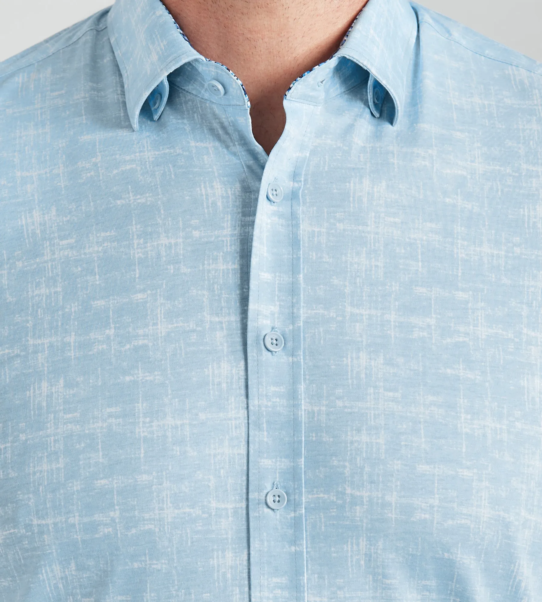 Texture Print Casual Shirt sold by Mr. Big and Tall product image thumbnail 3