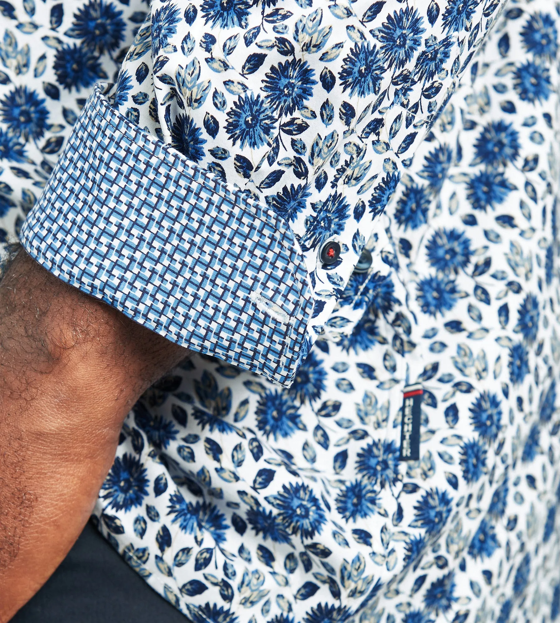 Floral Print Casual Shirt sold by Mr. Big and Tall product image thumbnail 3