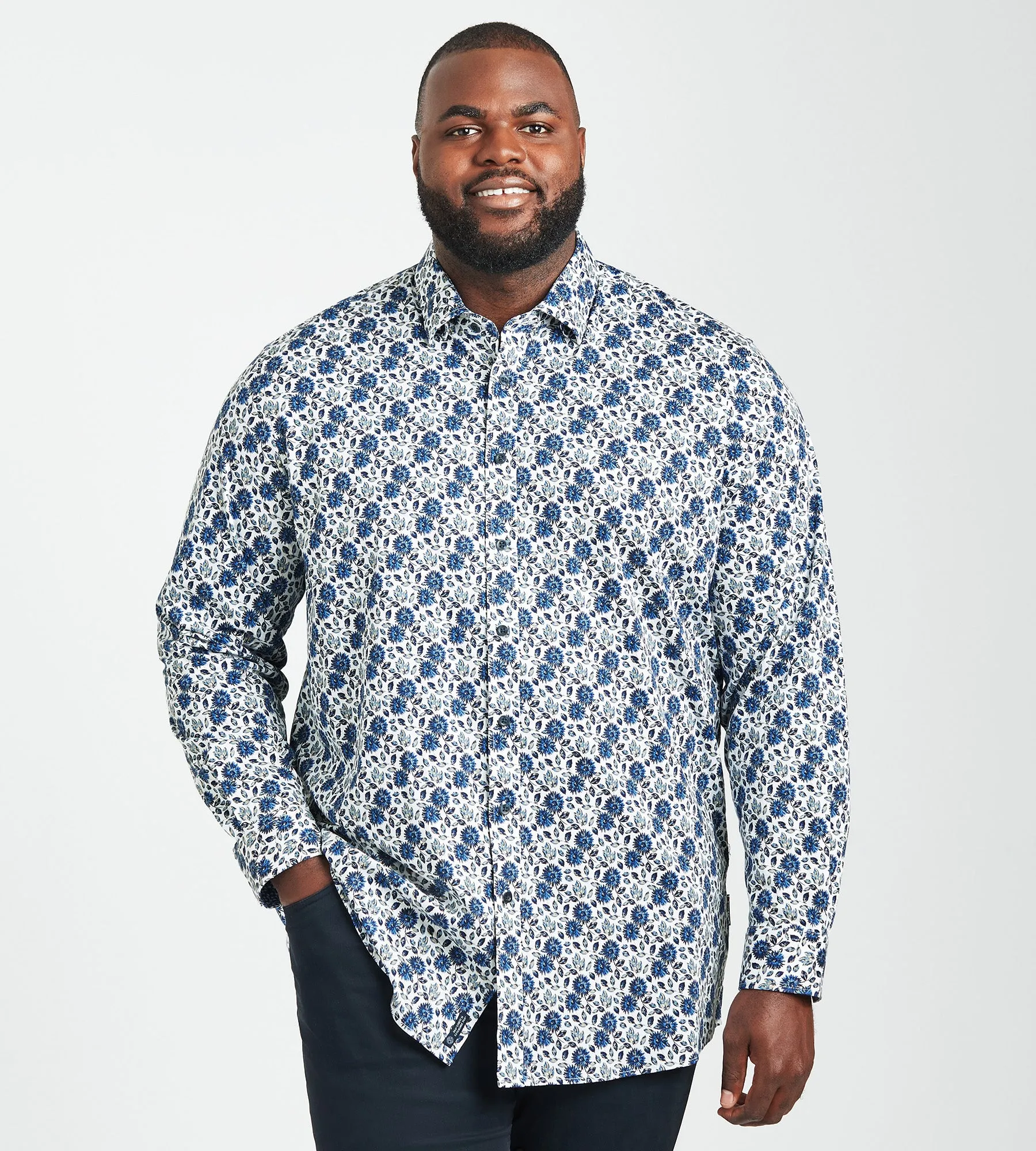 Floral Print Casual Shirt sold by Mr. Big and Tall