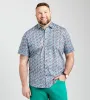 Leaf Print Casual Shirt sold by Mr. Big and Tall