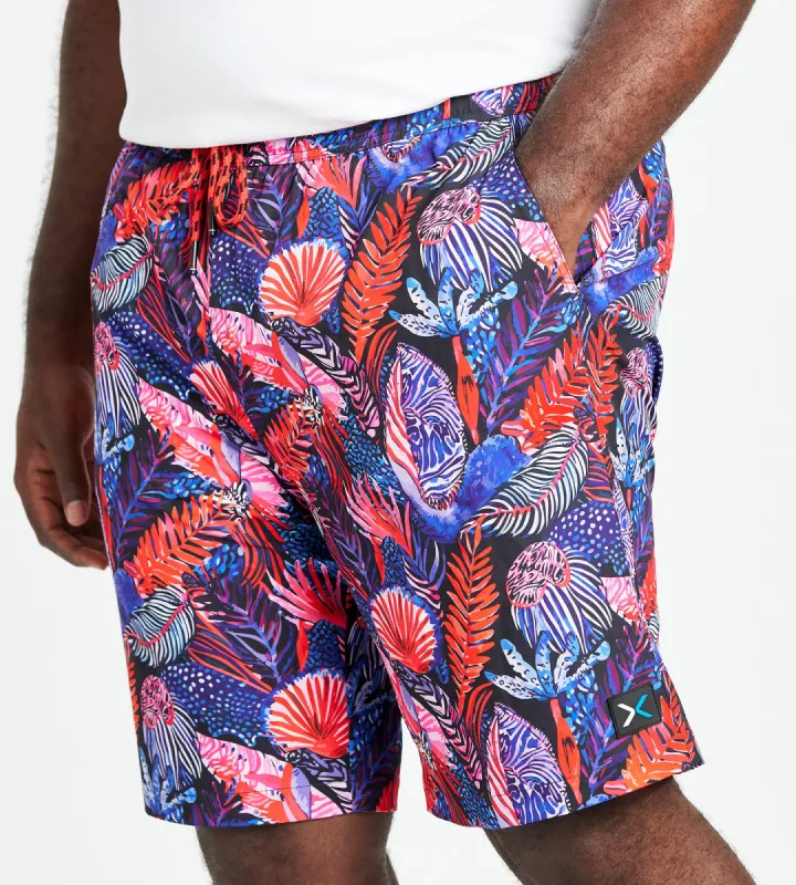 Feather Print Swim Shorts sold by Mr. Big and Tall