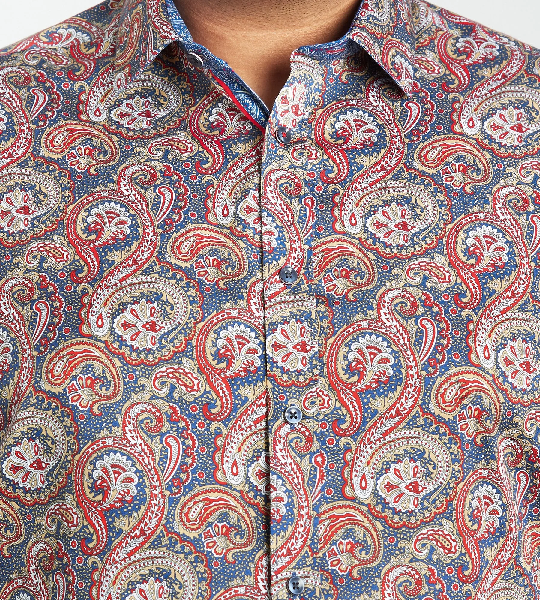 Paisley Print Casual Shirt sold by Mr. Big and Tall product image thumbnail 2