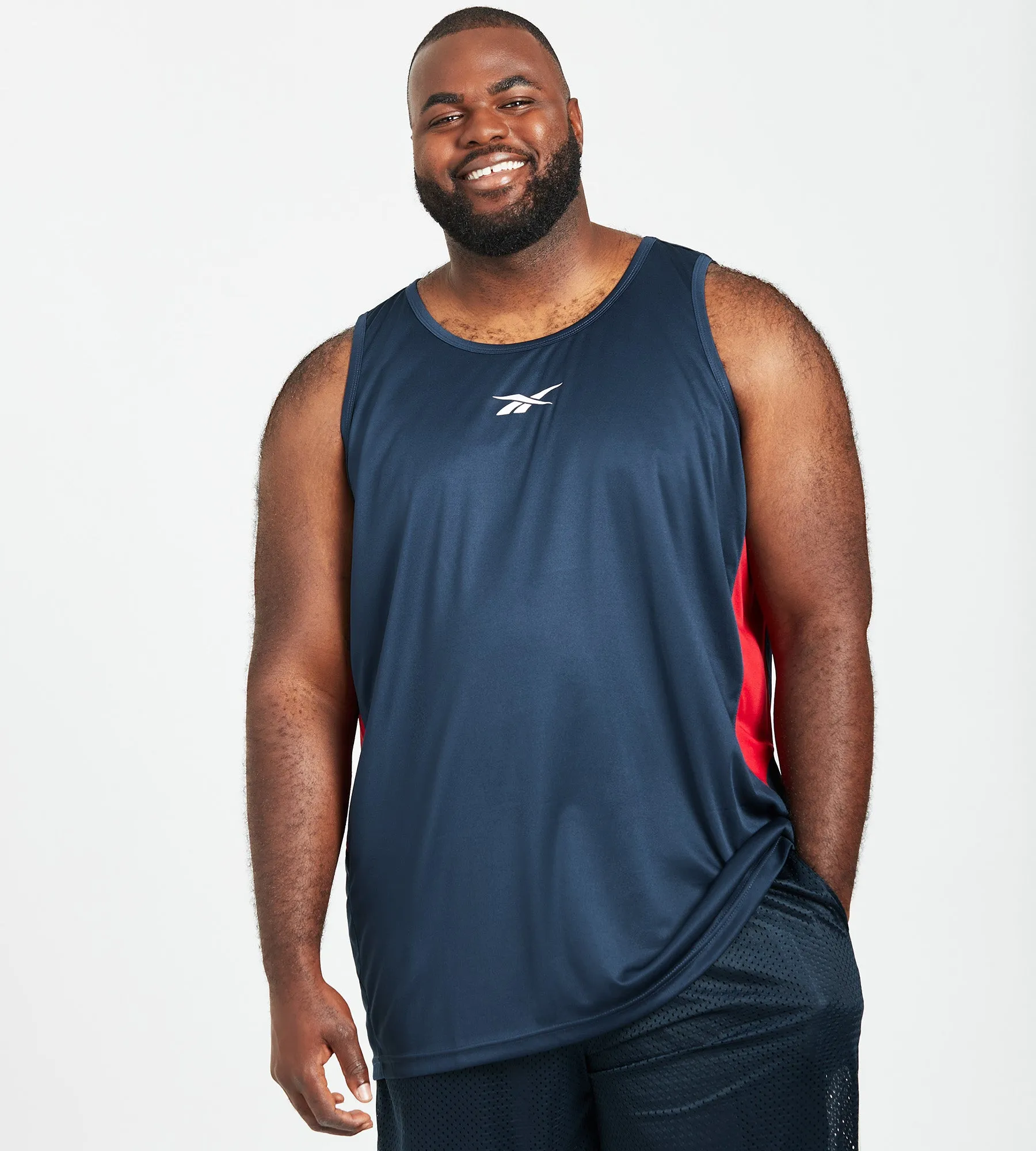 Tank With Contrast Side Panels sold by Mr. Big and Tall