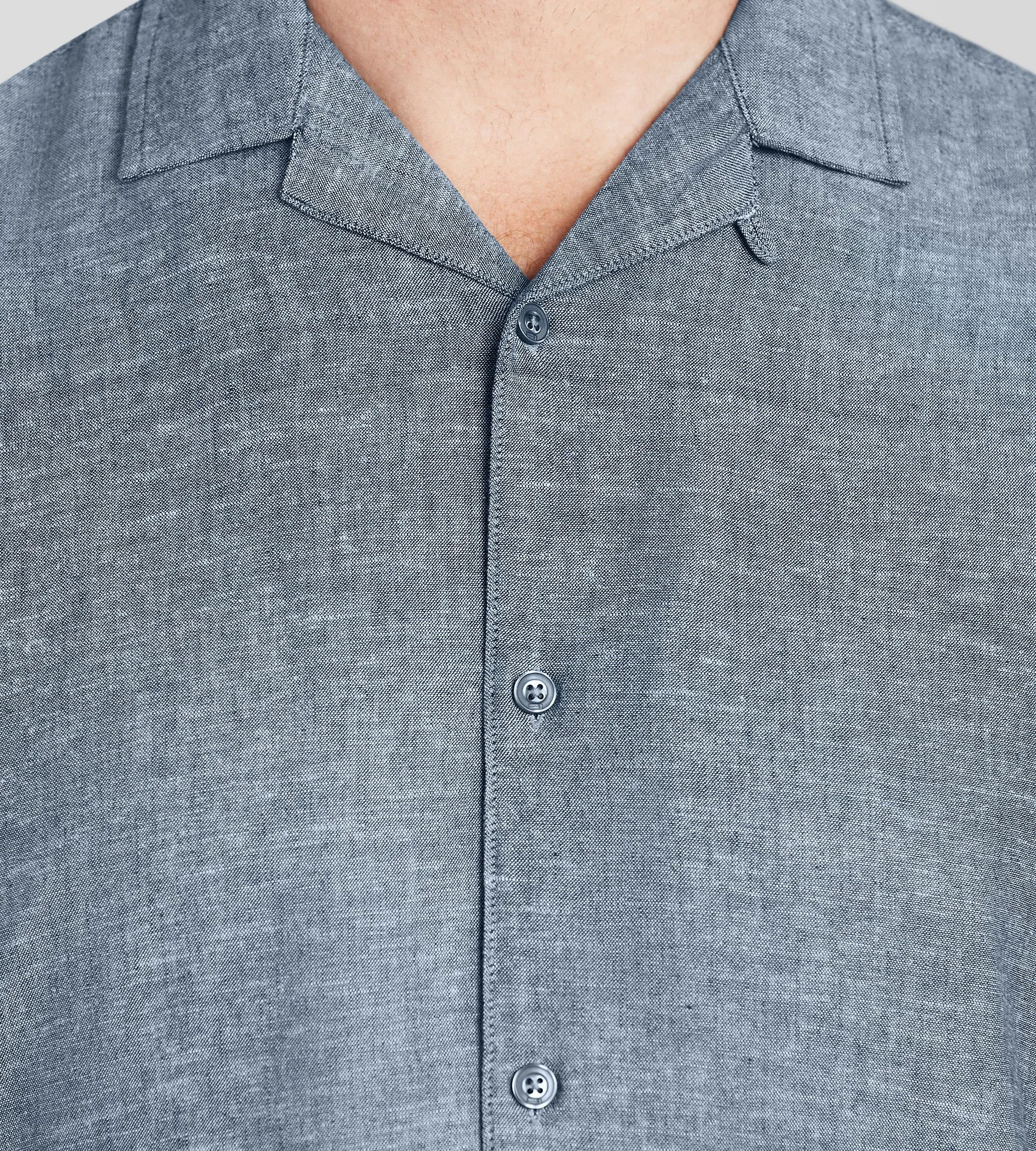 Solid Linen Shirt sold by Mr. Big and Tall product image thumbnail 2