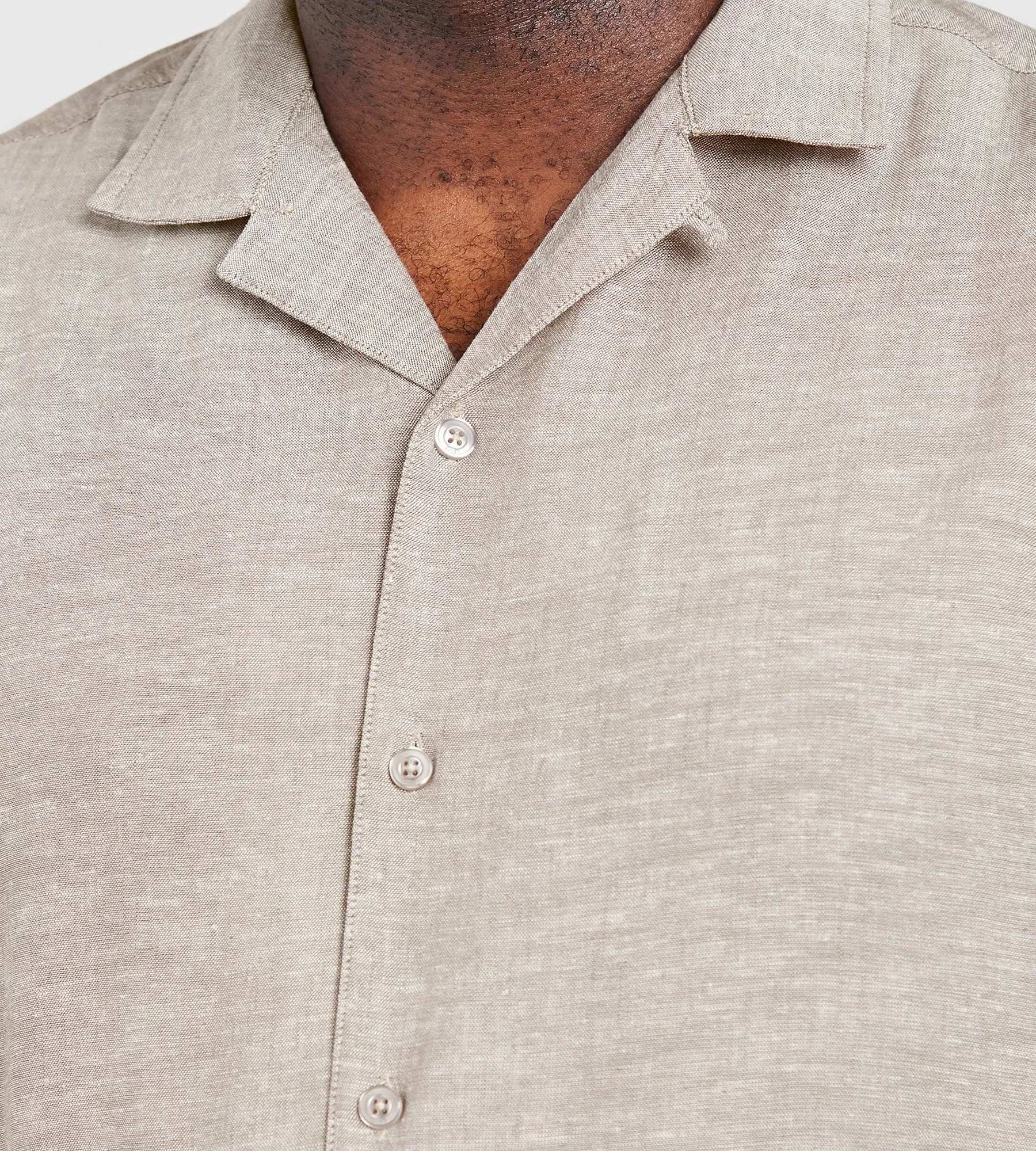Solid Linen Shirt sold by Mr. Big and Tall product image thumbnail 5