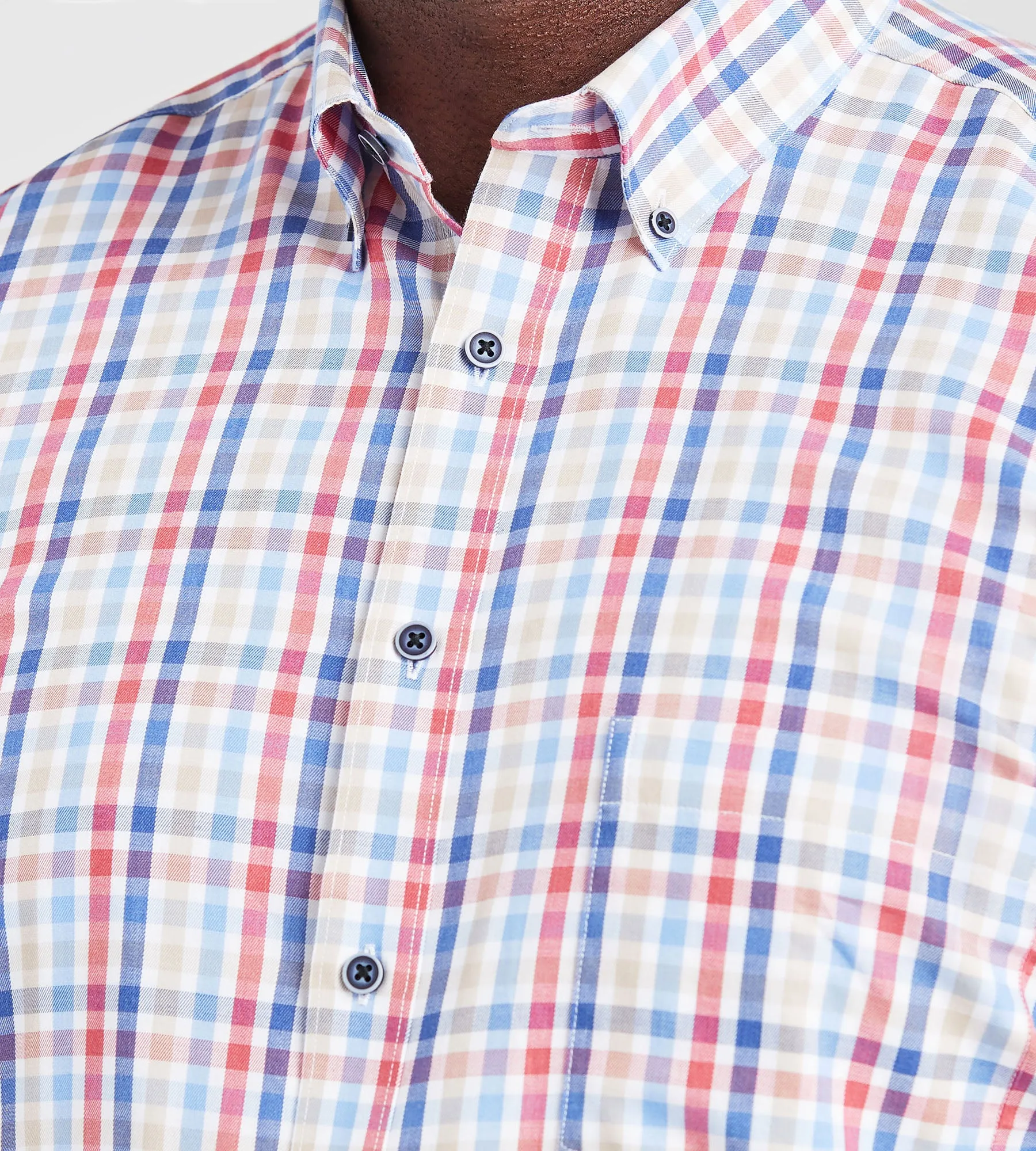 Easy Care Plaid Casual Shirt sold by Mr. Big and Tall product image thumbnail 2