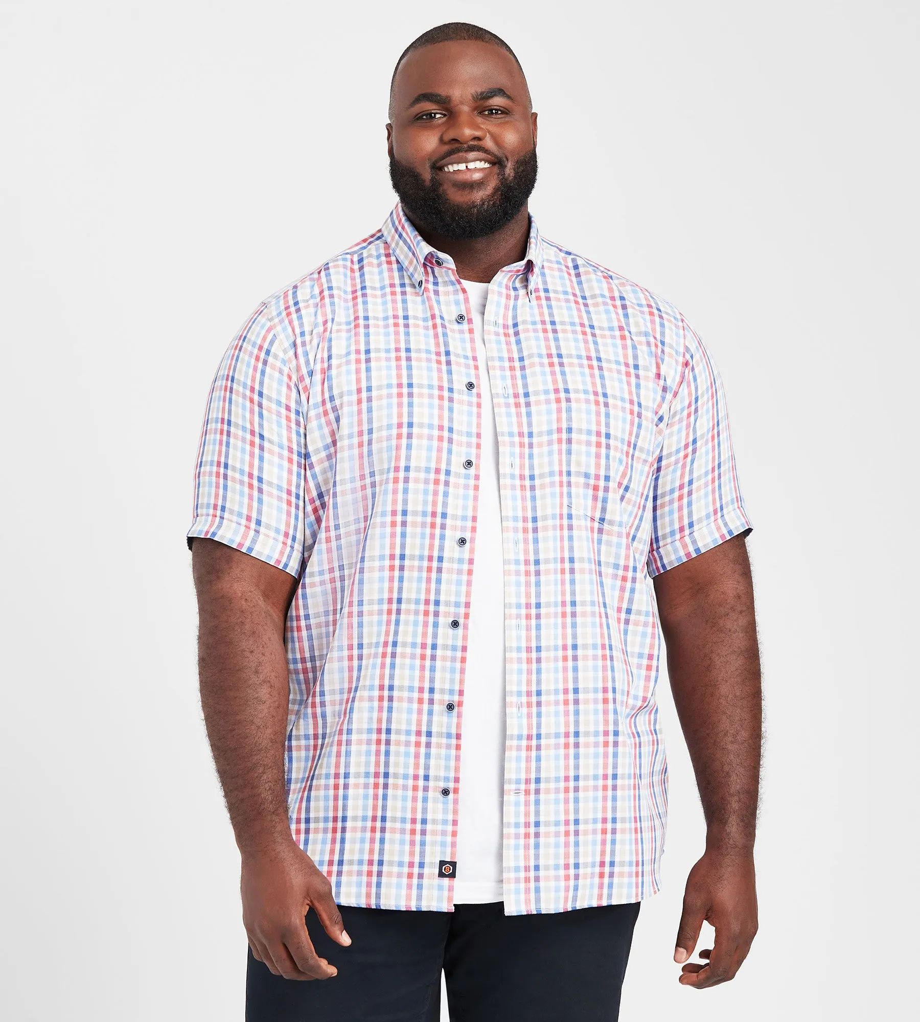 Easy Care Plaid Casual Shirt sold by Mr. Big and Tall