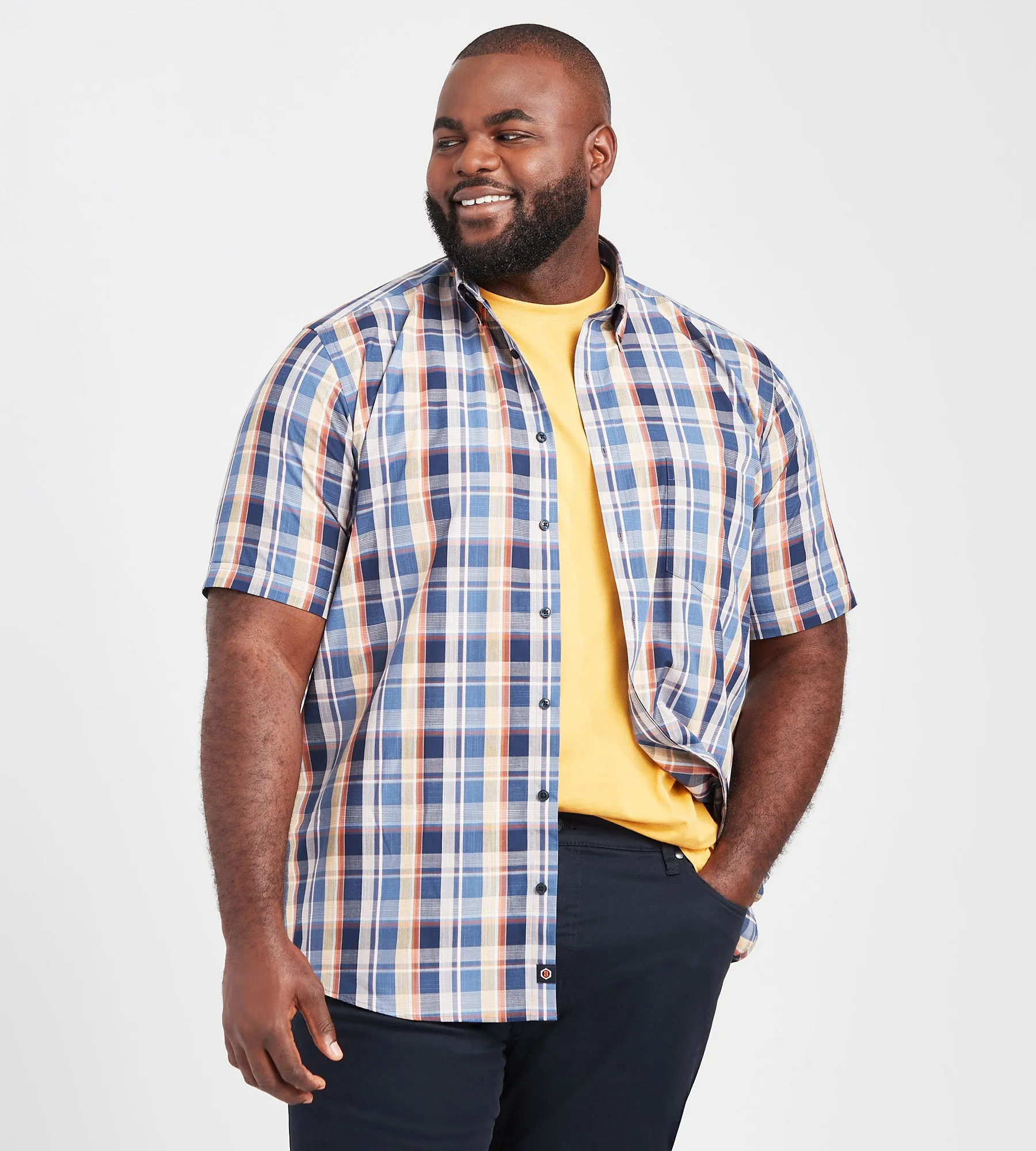 Easy Care Plaid Casual Shirt sold by Mr. Big and Tall