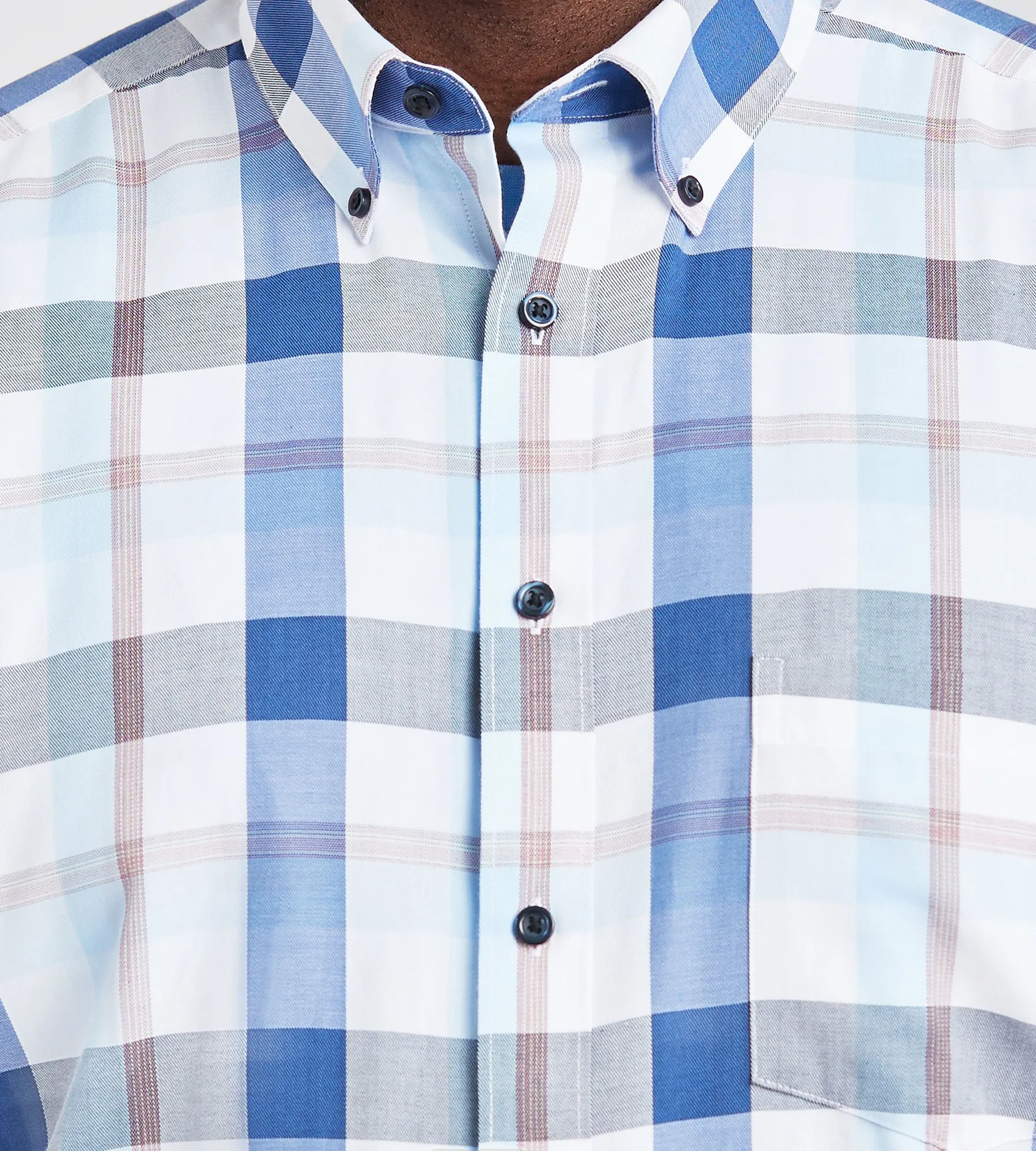 Easy Care Plaid Casual Shirt sold by Mr. Big and Tall product image thumbnail 3