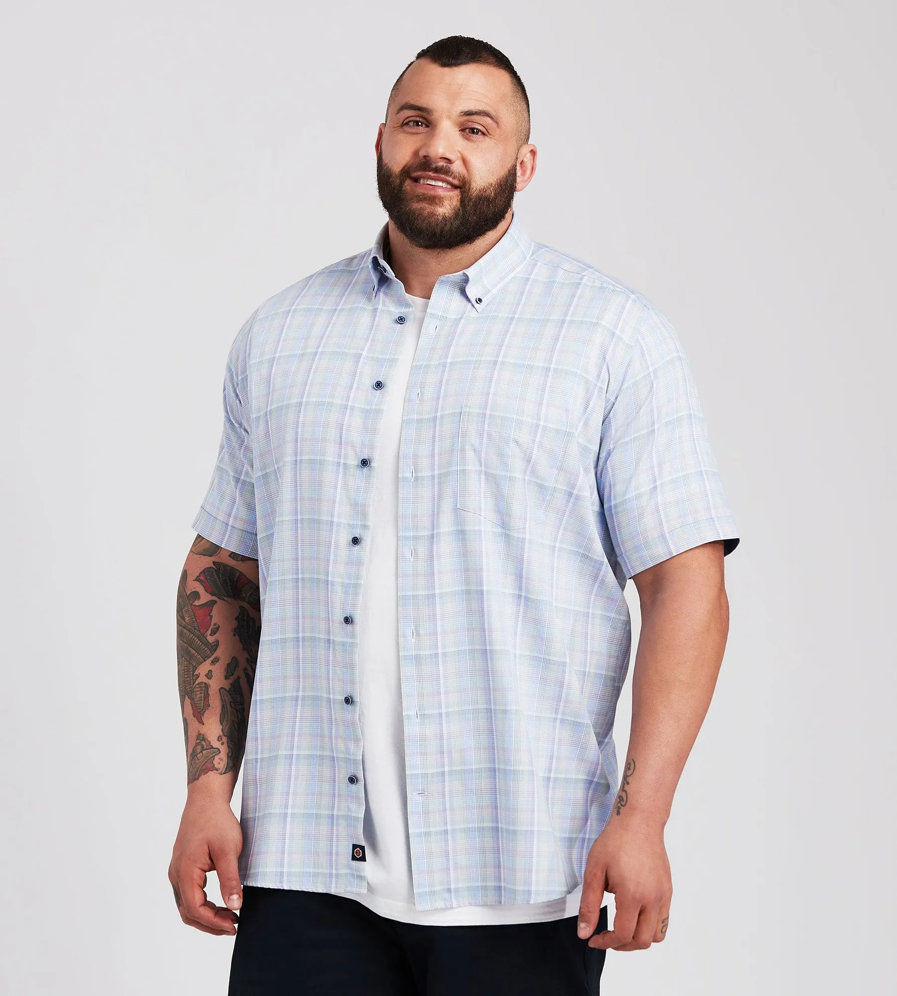 Easy Care Plaid Sport Shirt sold by Mr. Big and Tall
