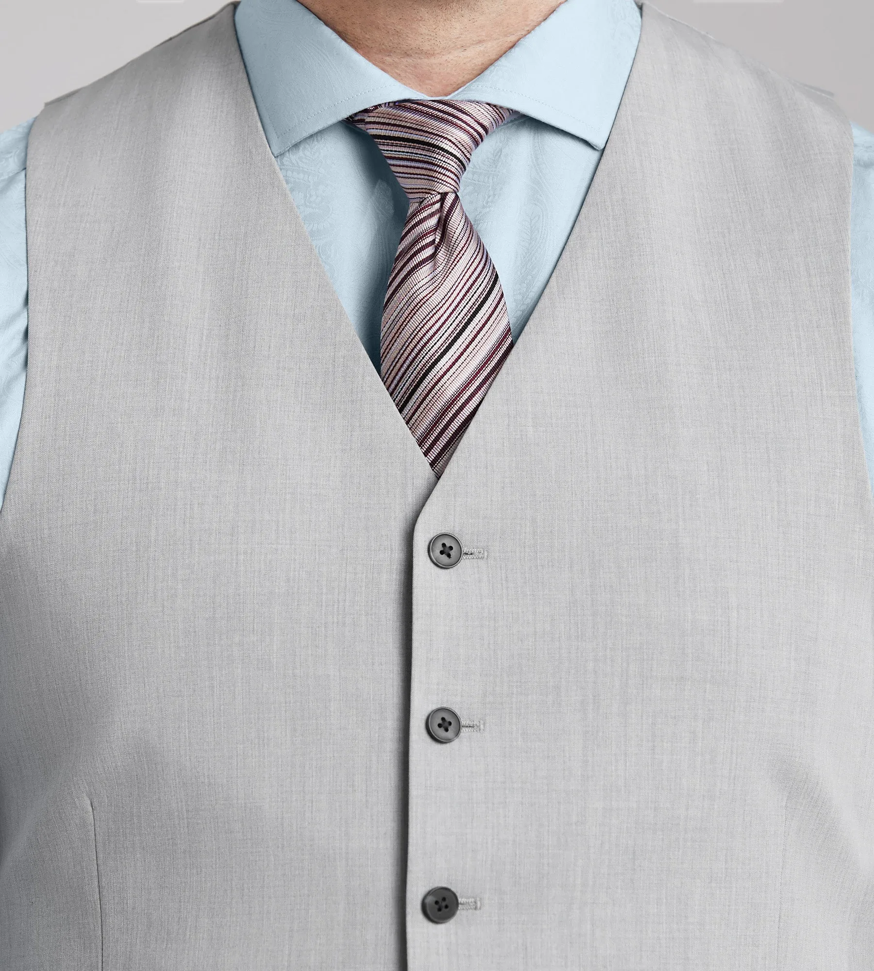Modern Fit H-XTech Suit Separate Vest sold by Mr. Big and Tall product image thumbnail 2