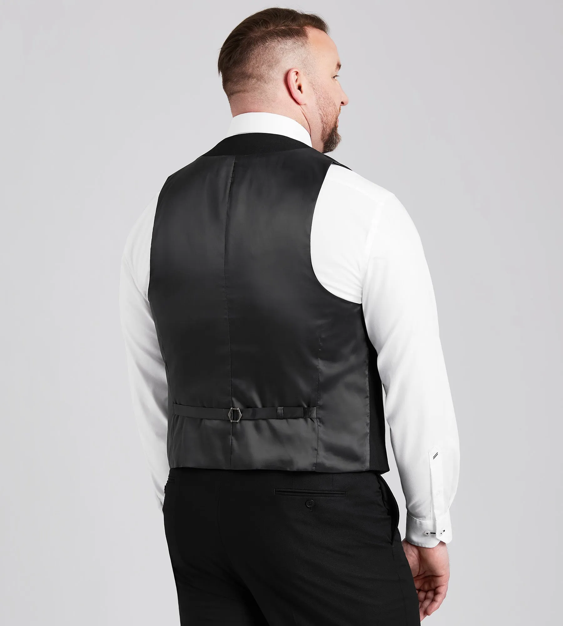 Modern Fit H-XTech Suit Separate Vest sold by Mr. Big and Tall product image thumbnail 2