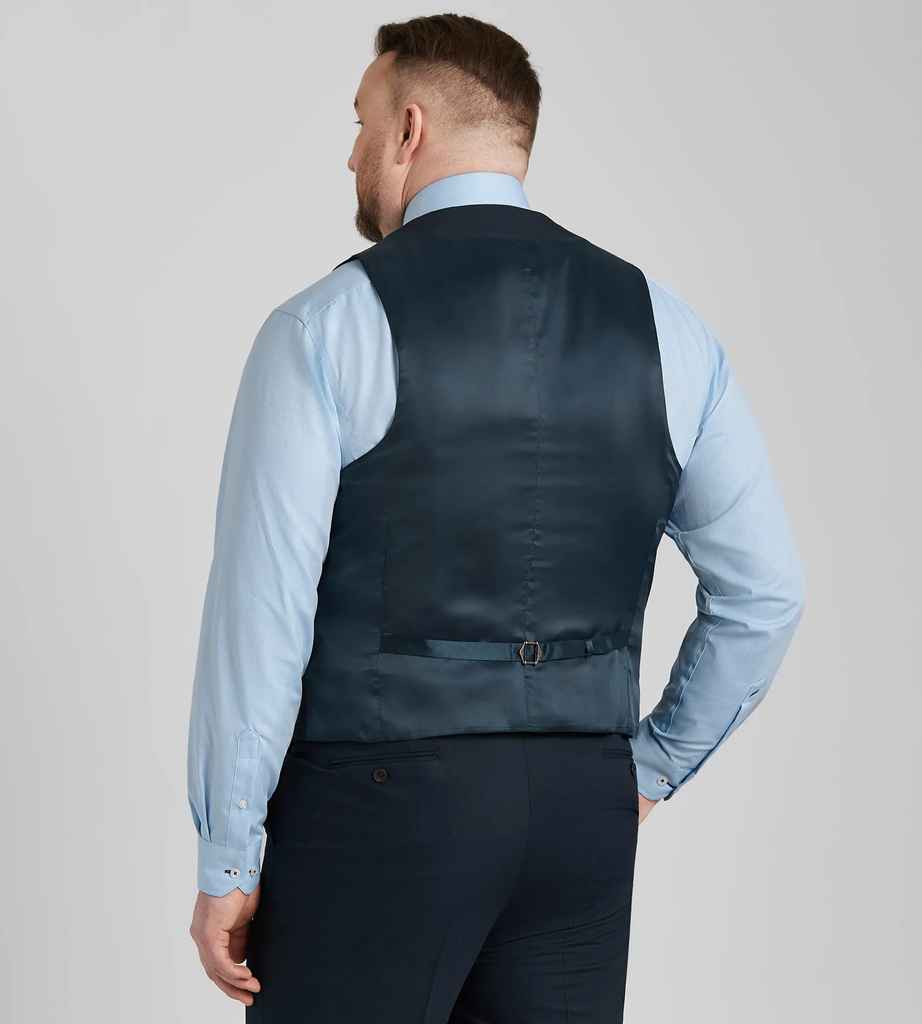 Modern Fit H-XTech Suit Separate Vest sold by Mr. Big and Tall product image thumbnail 3