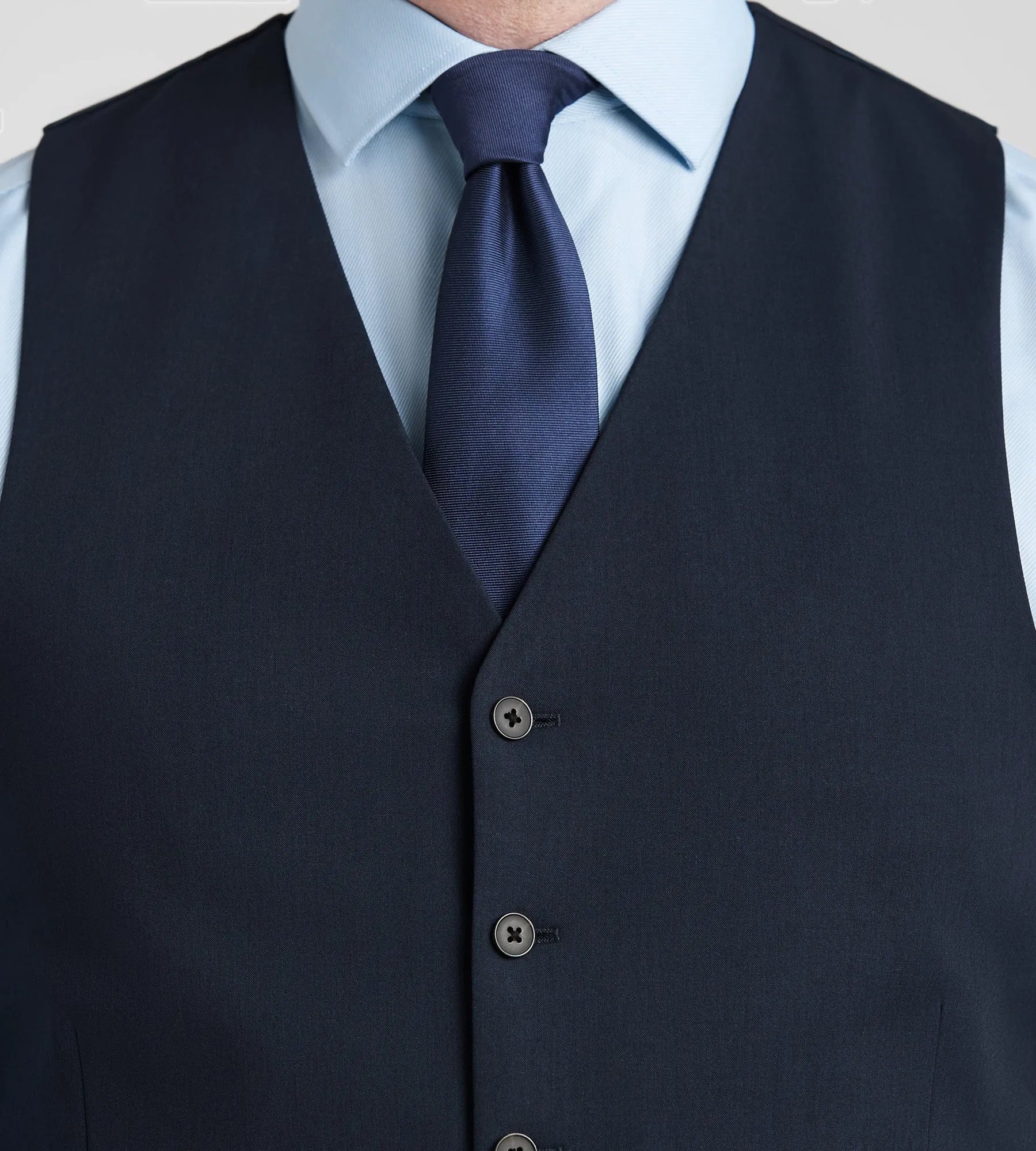 Modern Fit H-XTech Suit Separate Vest sold by Mr. Big and Tall product image thumbnail 2