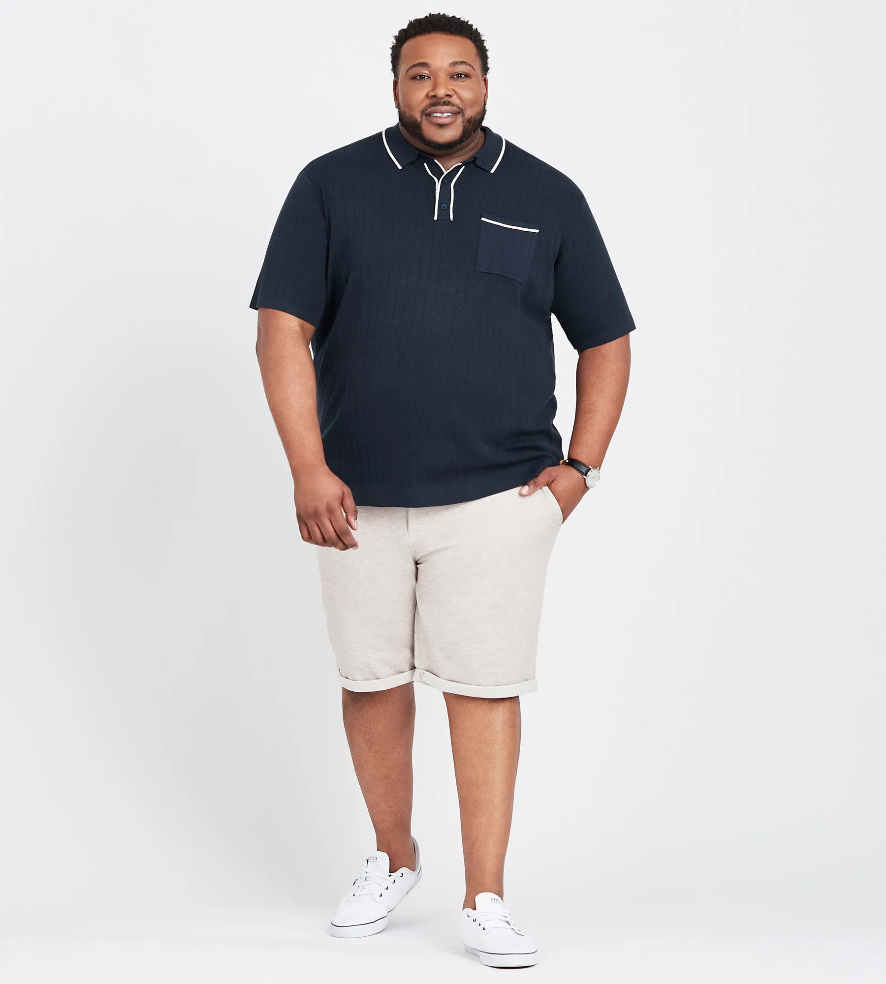 Sweater Knit Polo sold by Mr. Big and Tall product image thumbnail 3