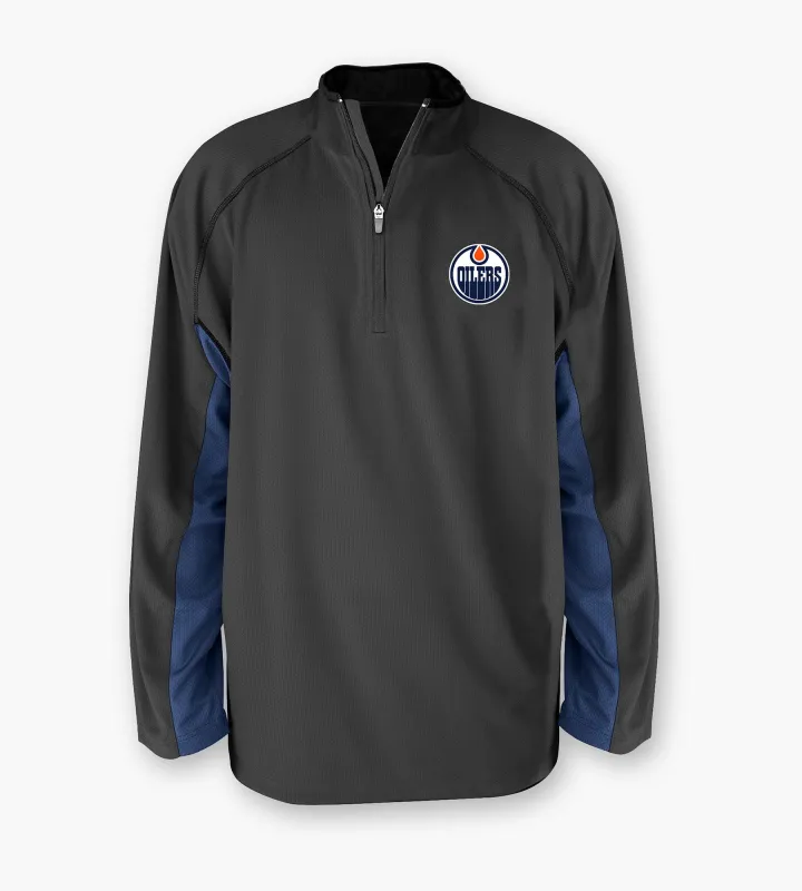 Edmonton Oilers 1/4 Zip made by Fanatics